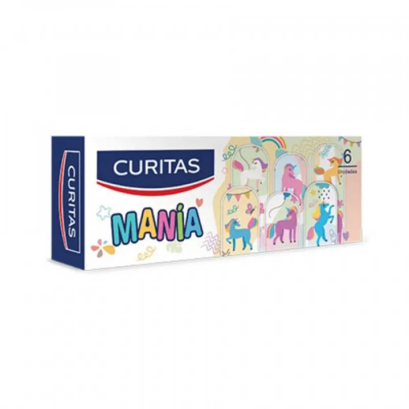 Apósitos Manía Unicornio Curitas x 6 Un.