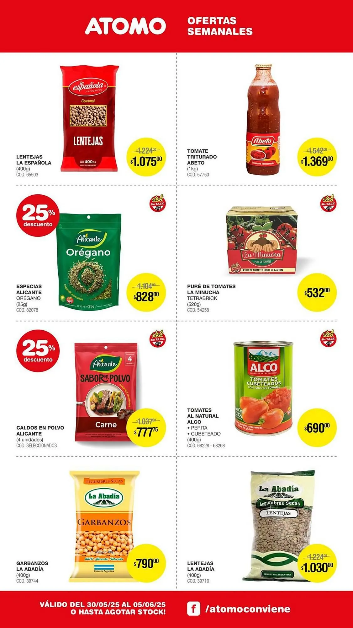 Ofertas de Catálogo Atomo Conviene 30 de mayo al 5 de junio 2025 - Página 10 del catálogo