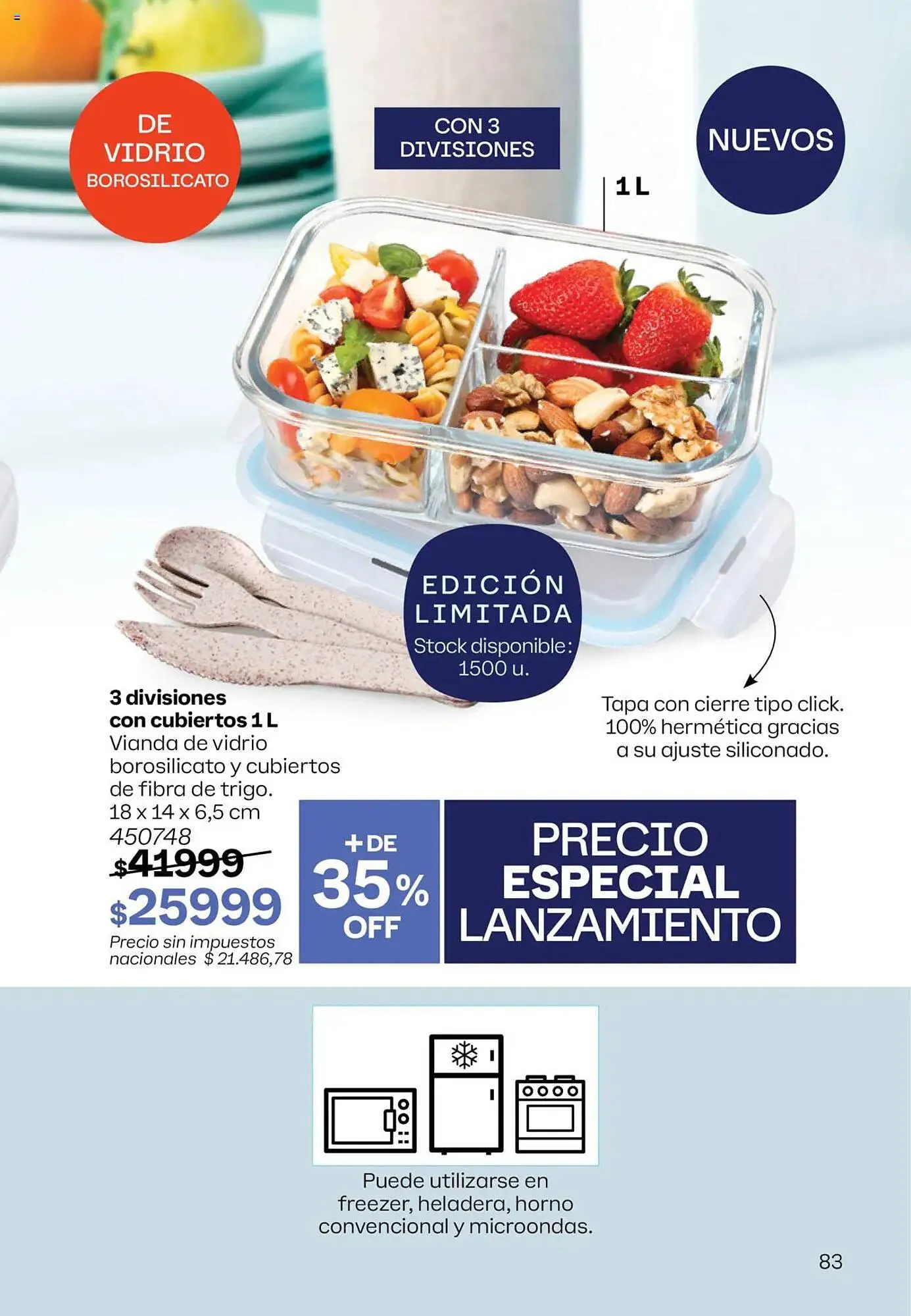Ofertas de Catálogo Tupperware 23 de julio al 6 de agosto 2025 - Página 84 del catálogo