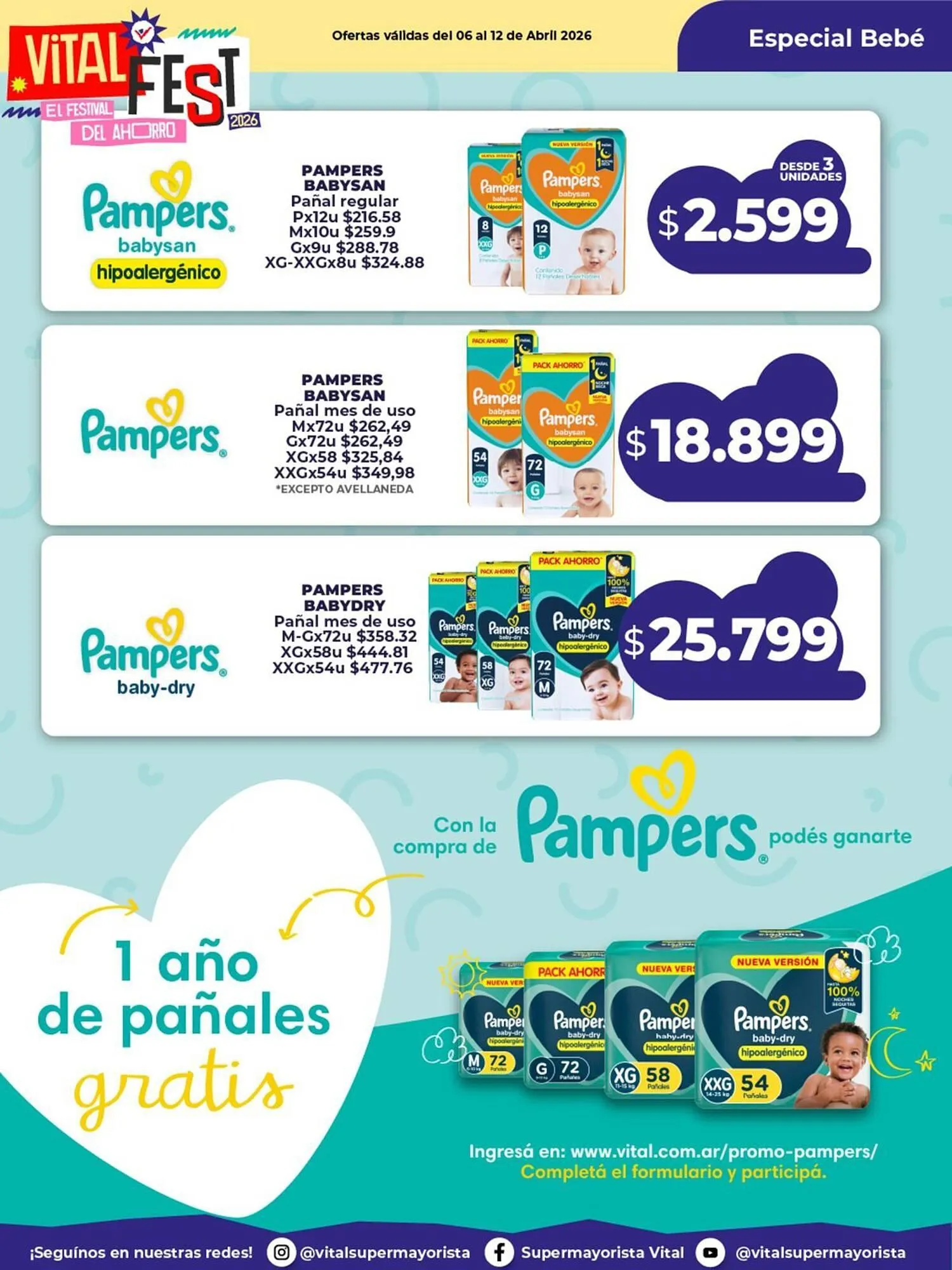 Ofertas de Catálogo Supermayorista Vital 6 de abril al 12 de abril 2026 - Página 3 del catálogo