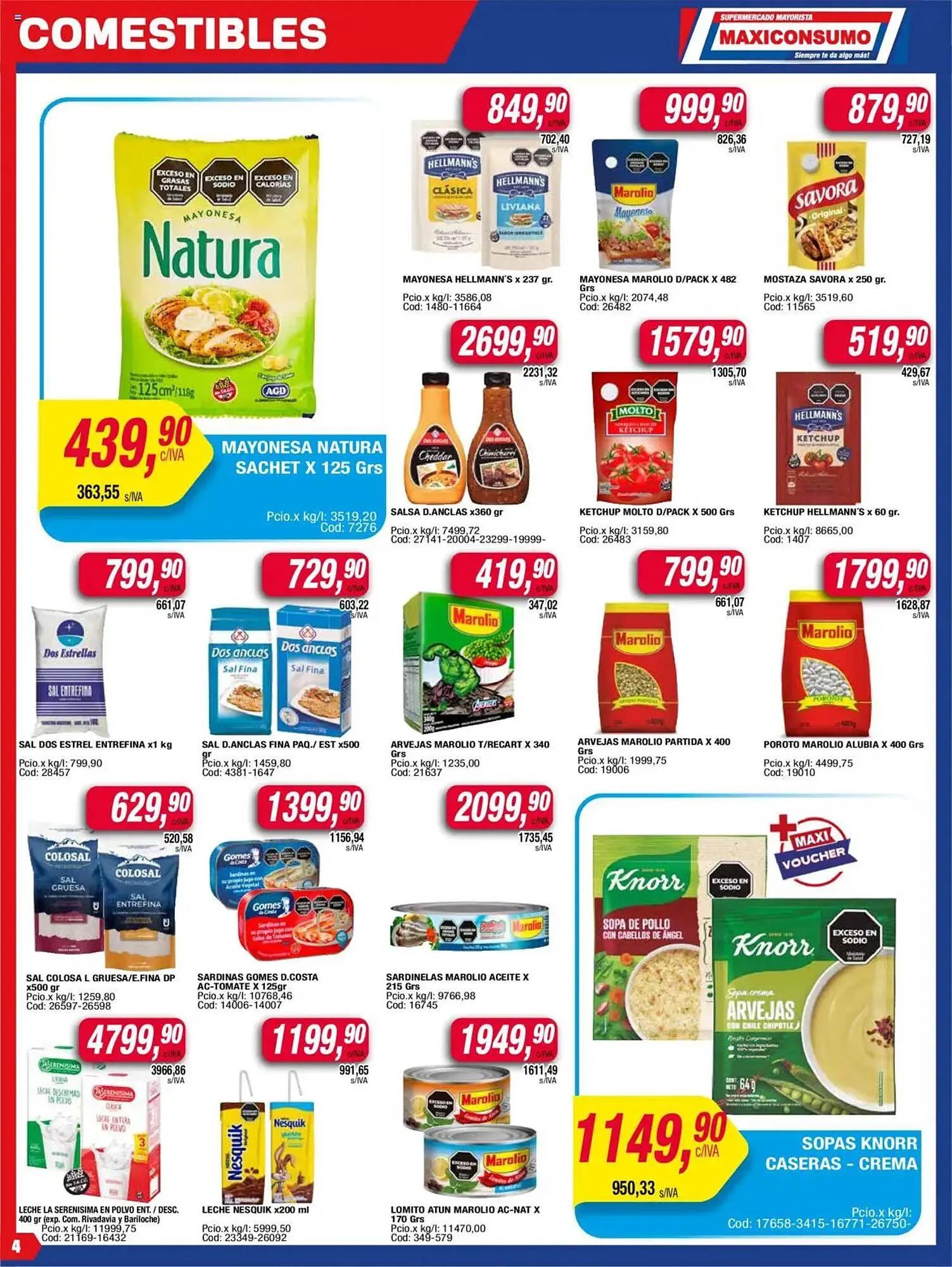 Ofertas de Catálogo Maxiconsumo 26 de mayo al 2 de junio 2025 - Página 4 del catálogo