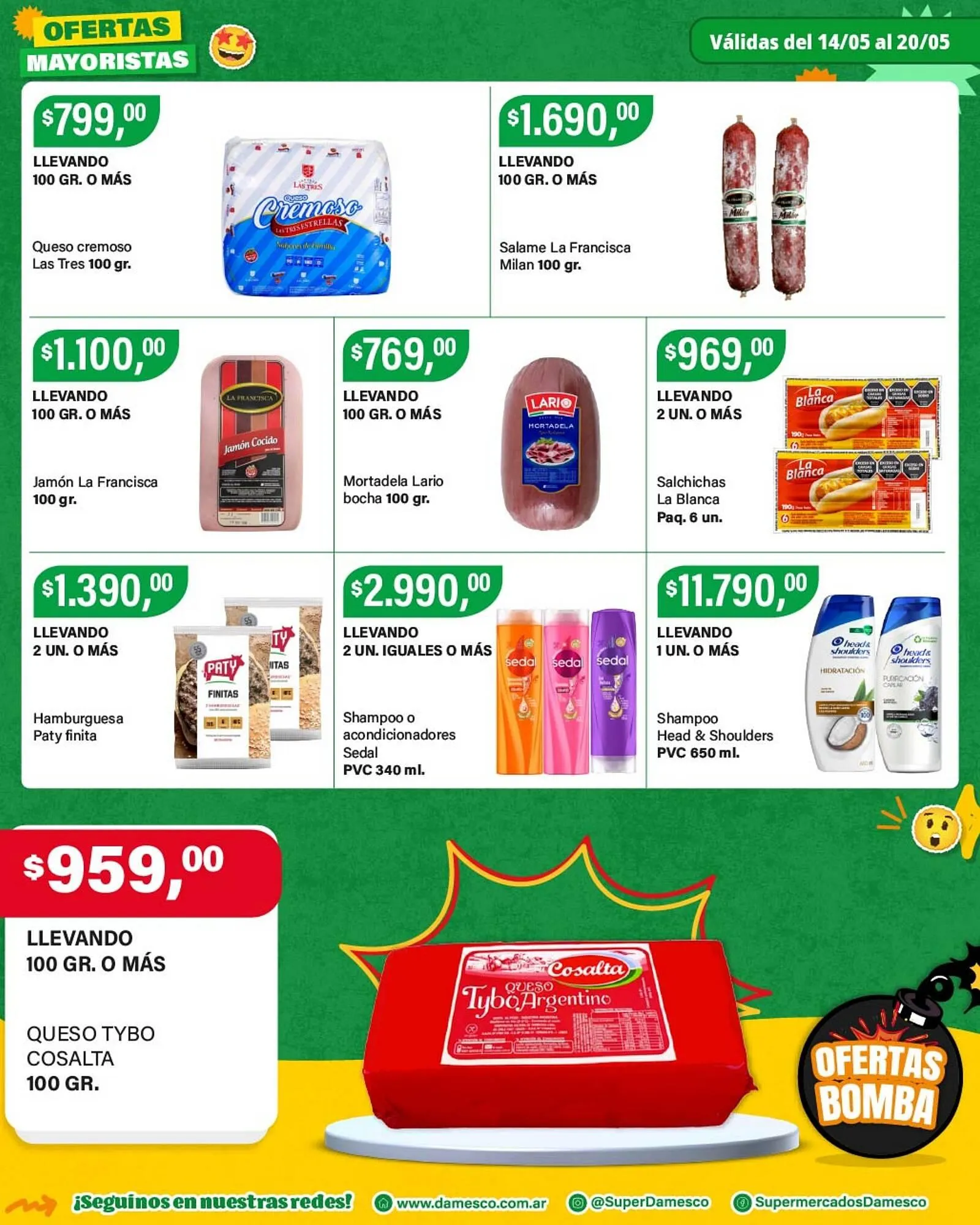 Ofertas de Catálogo Supermercados Damesco 14 de mayo al 20 de mayo 2026 - Página 7 del catálogo