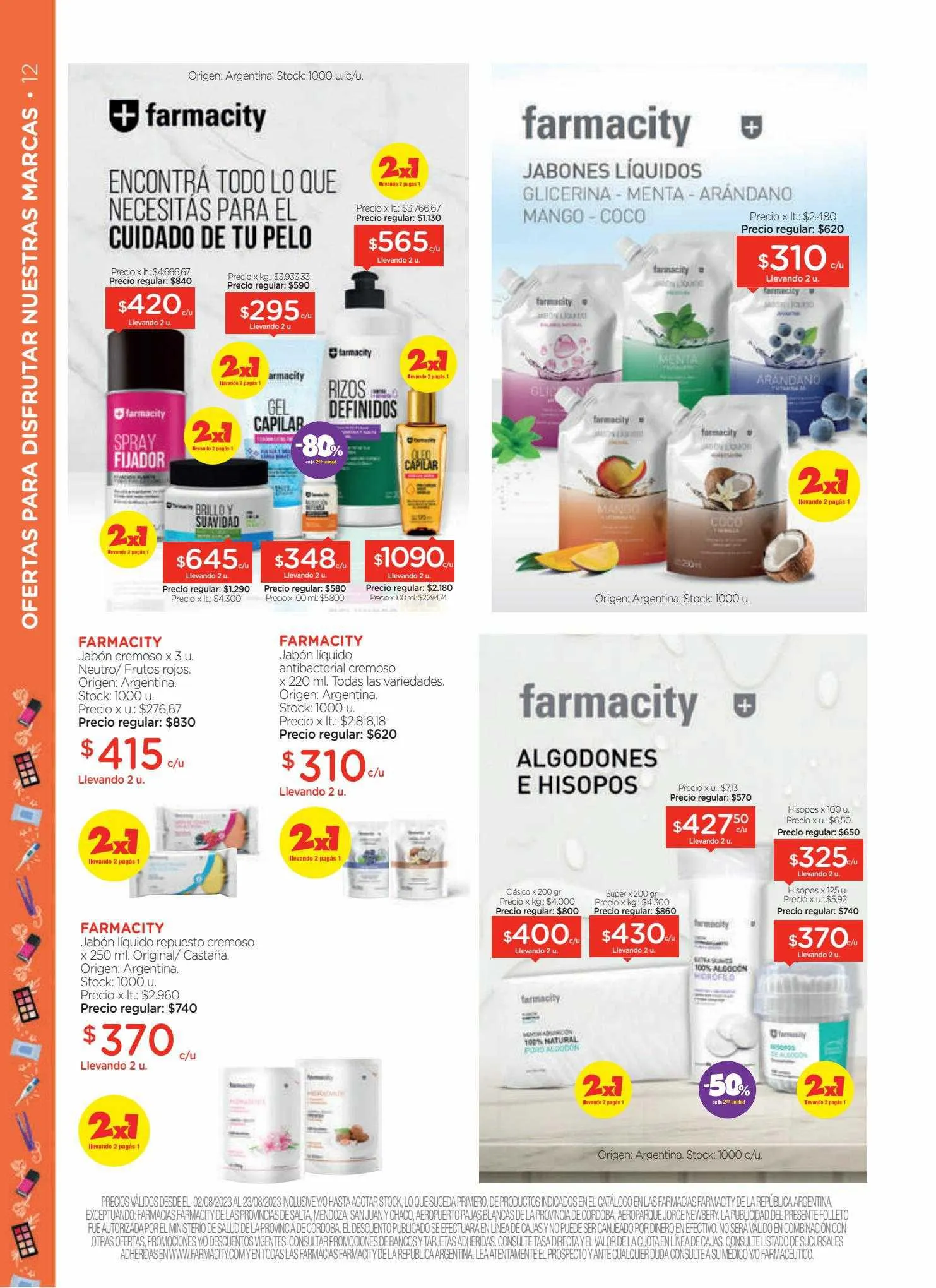 Ofertas de Catálogo Farmacity 1 de junio al 30 de septiembre 2023 - Página 12 del catálogo