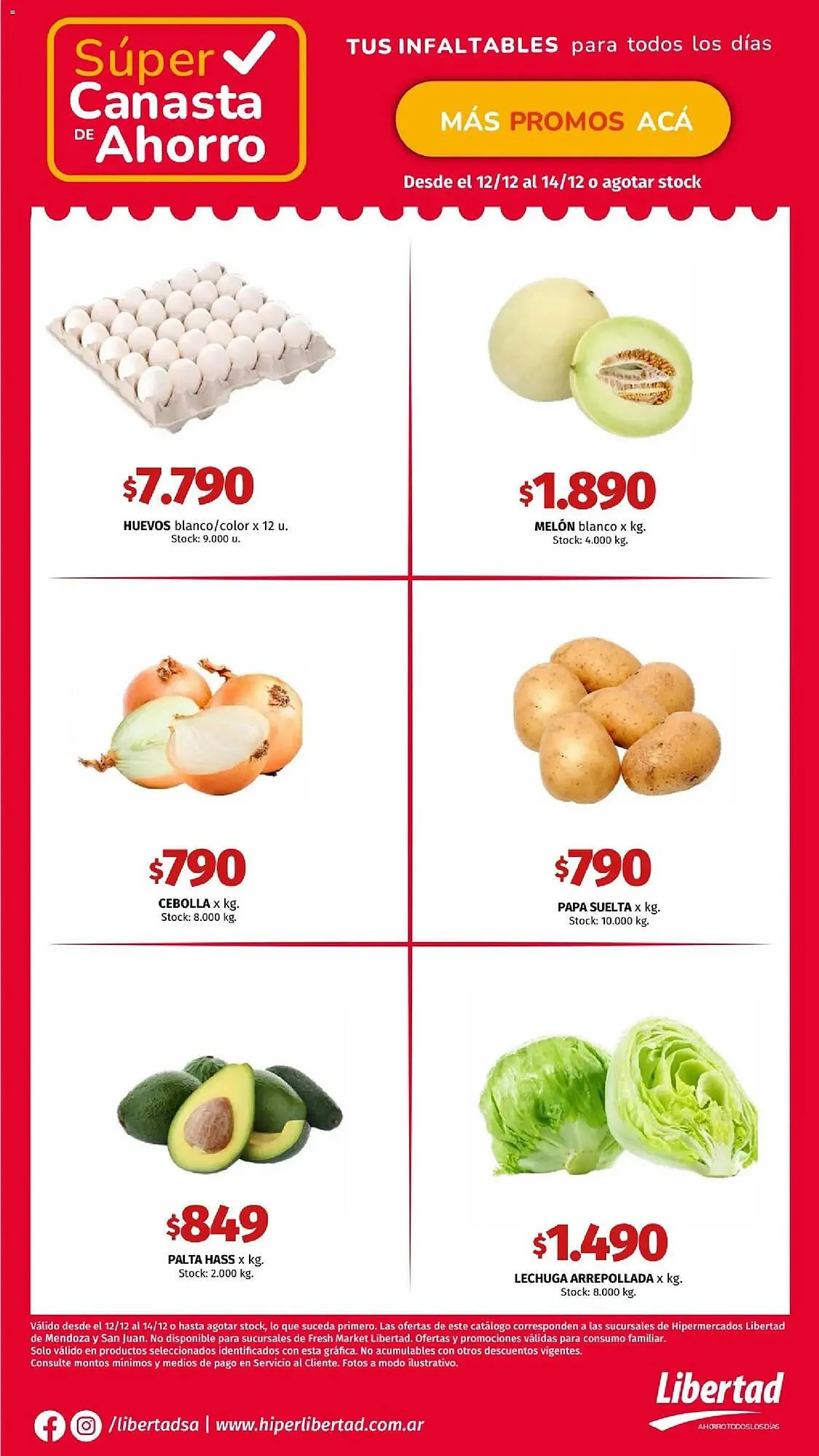 Ofertas de Catálogo Hipermercado Libertad 12 de diciembre al 17 de diciembre 2025 - Página 3 del catálogo