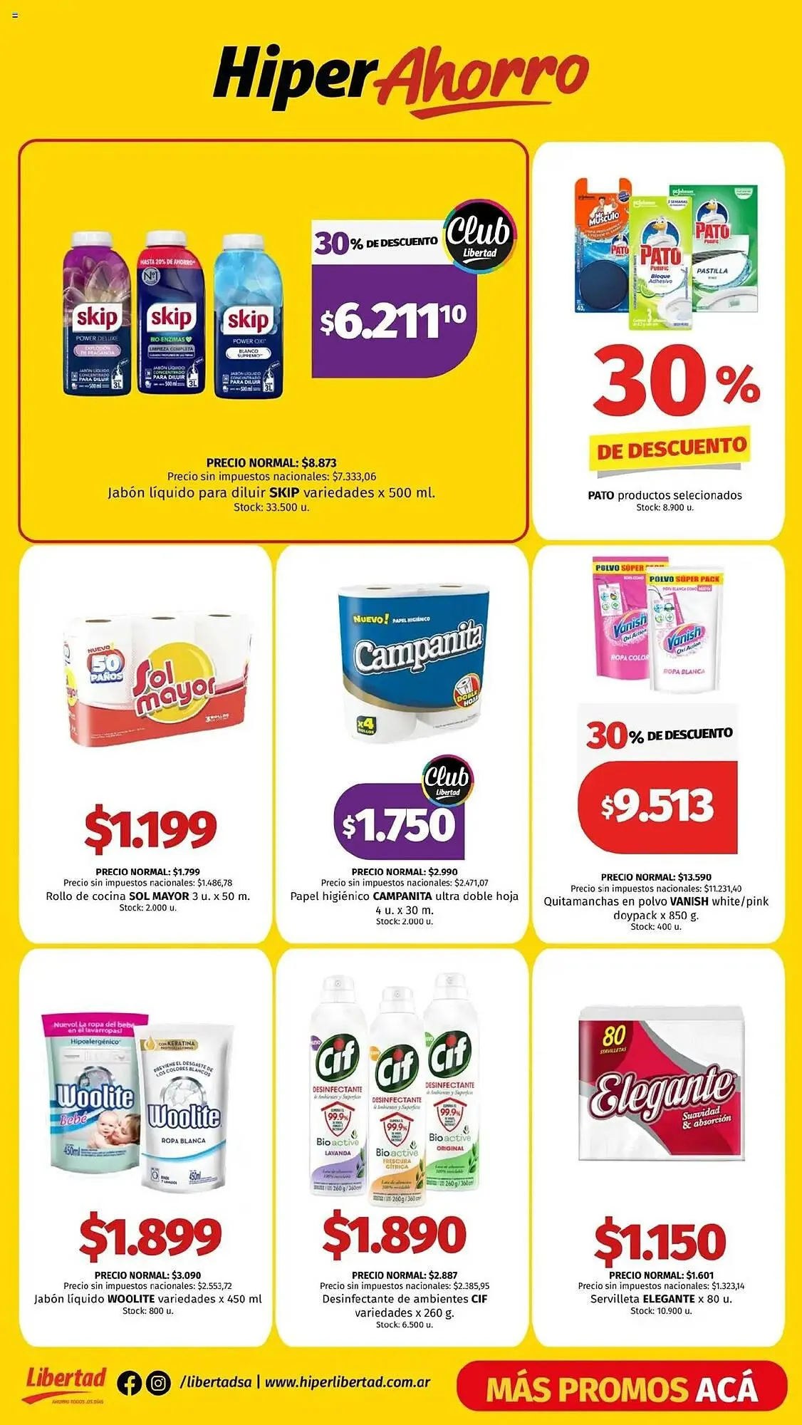 Ofertas de Catálogo Hipermercado Libertad 12 de junio al 24 de junio 2025 - Página 8 del catálogo