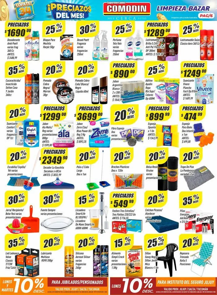 Ofertas de Catálogo Supermercados Comodin Jujuy y Salta 26 de junio al 30 de junio 2024 - Página 5 del catálogo