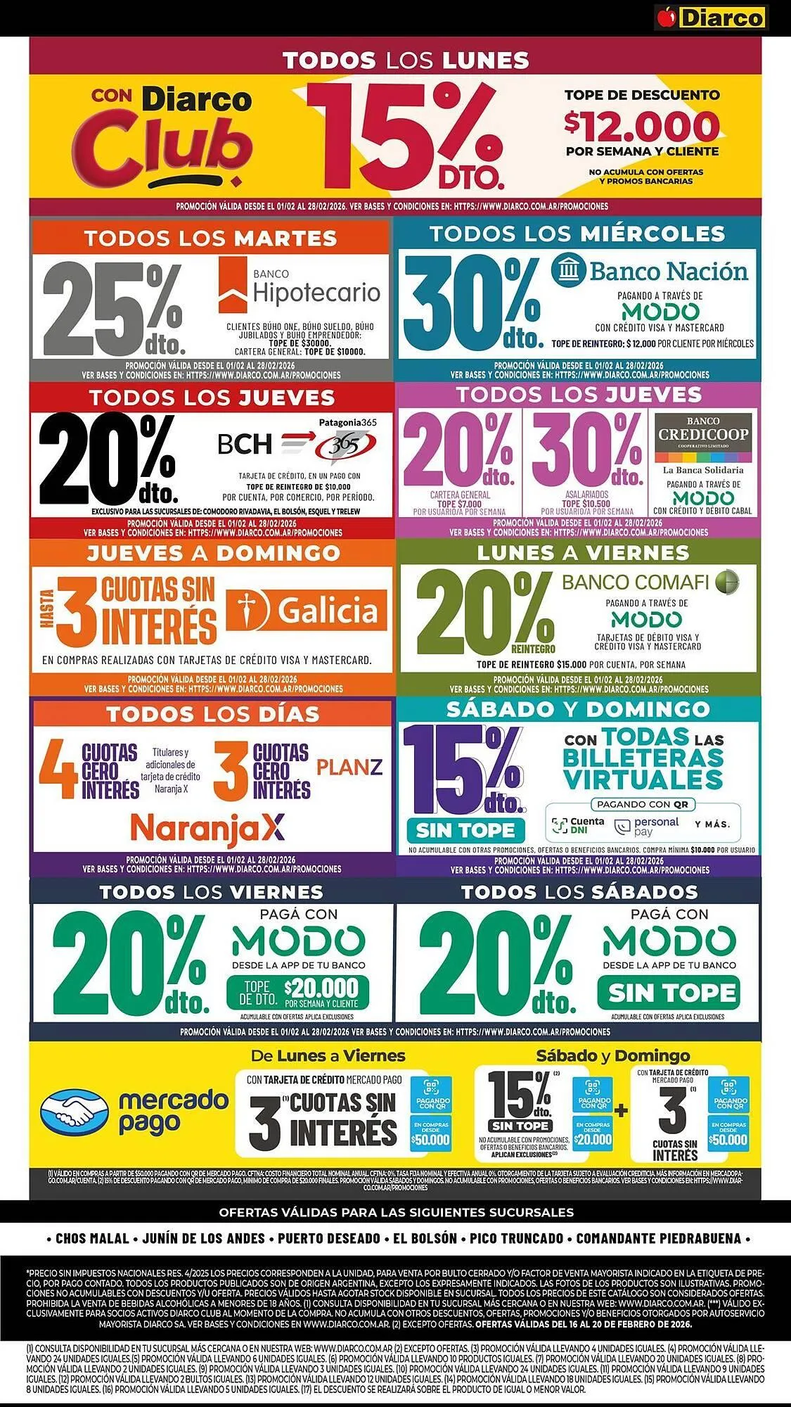 Ofertas de Catálogo Diarco 16 de febrero al 20 de febrero 2026 - Página 12 del catálogo