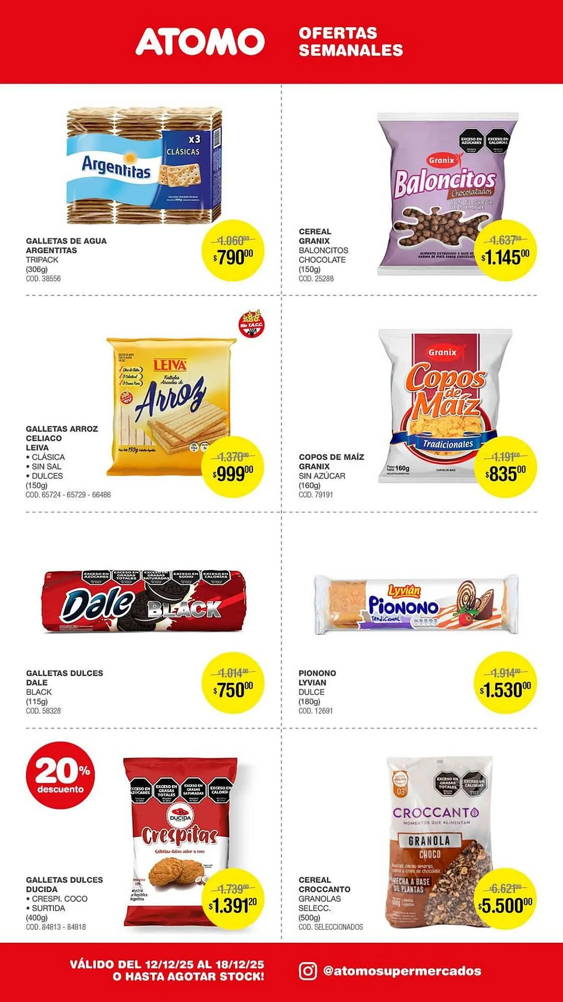 Ofertas de Catálogo Atomo Conviene 12 de diciembre al 18 de diciembre 2025 - Página 6 del catálogo
