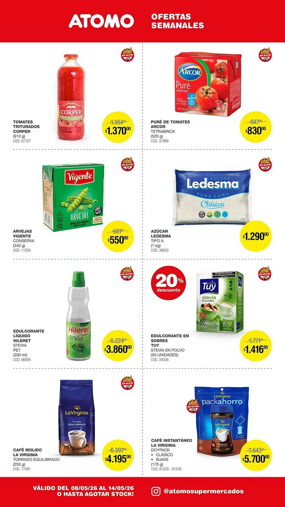Ofertas de Catálogo Atomo Conviene 12 de mayo al 14 de mayo 2026 - Página 10 del catálogo
