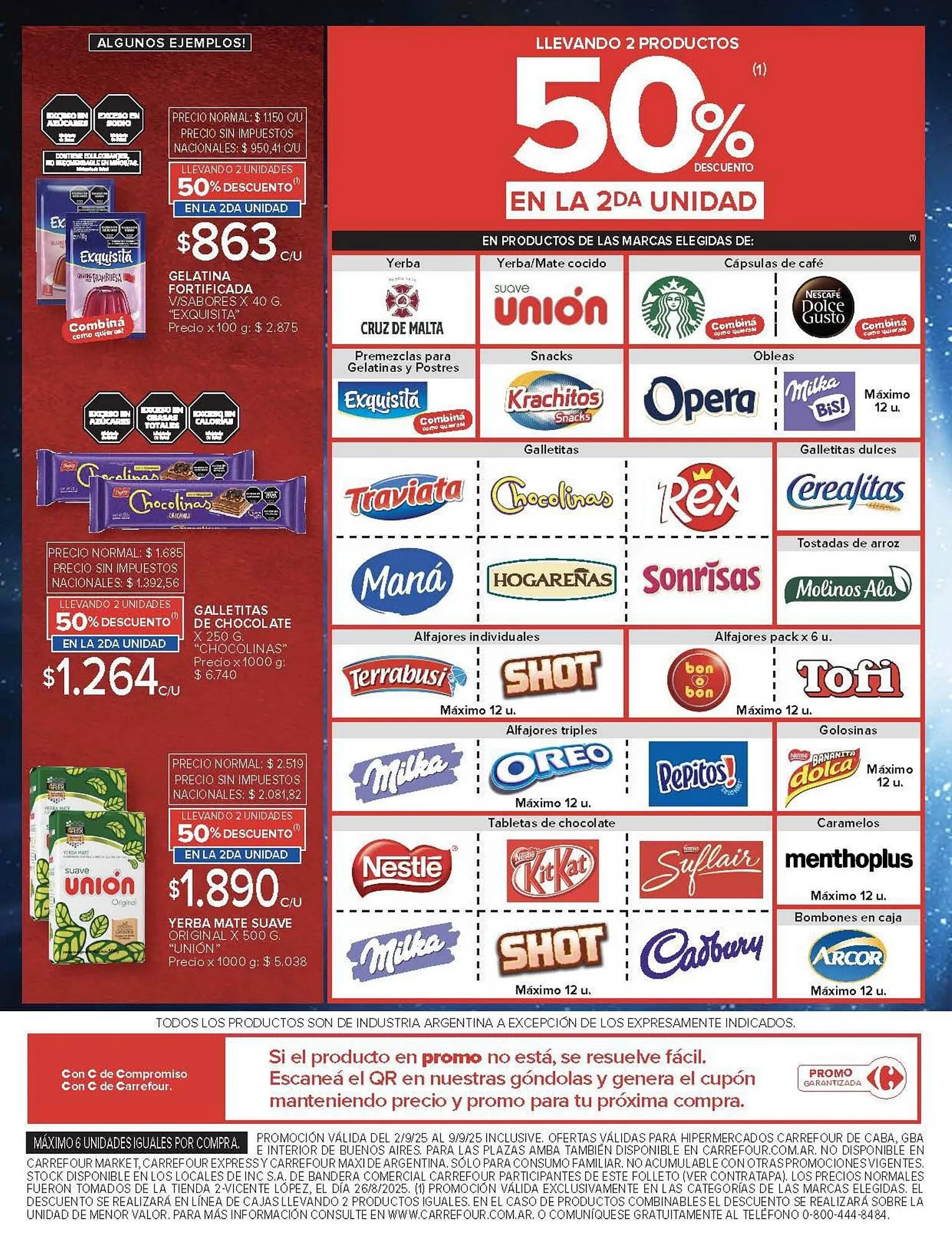 Ofertas de catálogo Carrefour 1 de septiembre al 9 de septiembre 2025 - Página 6 del catálogo