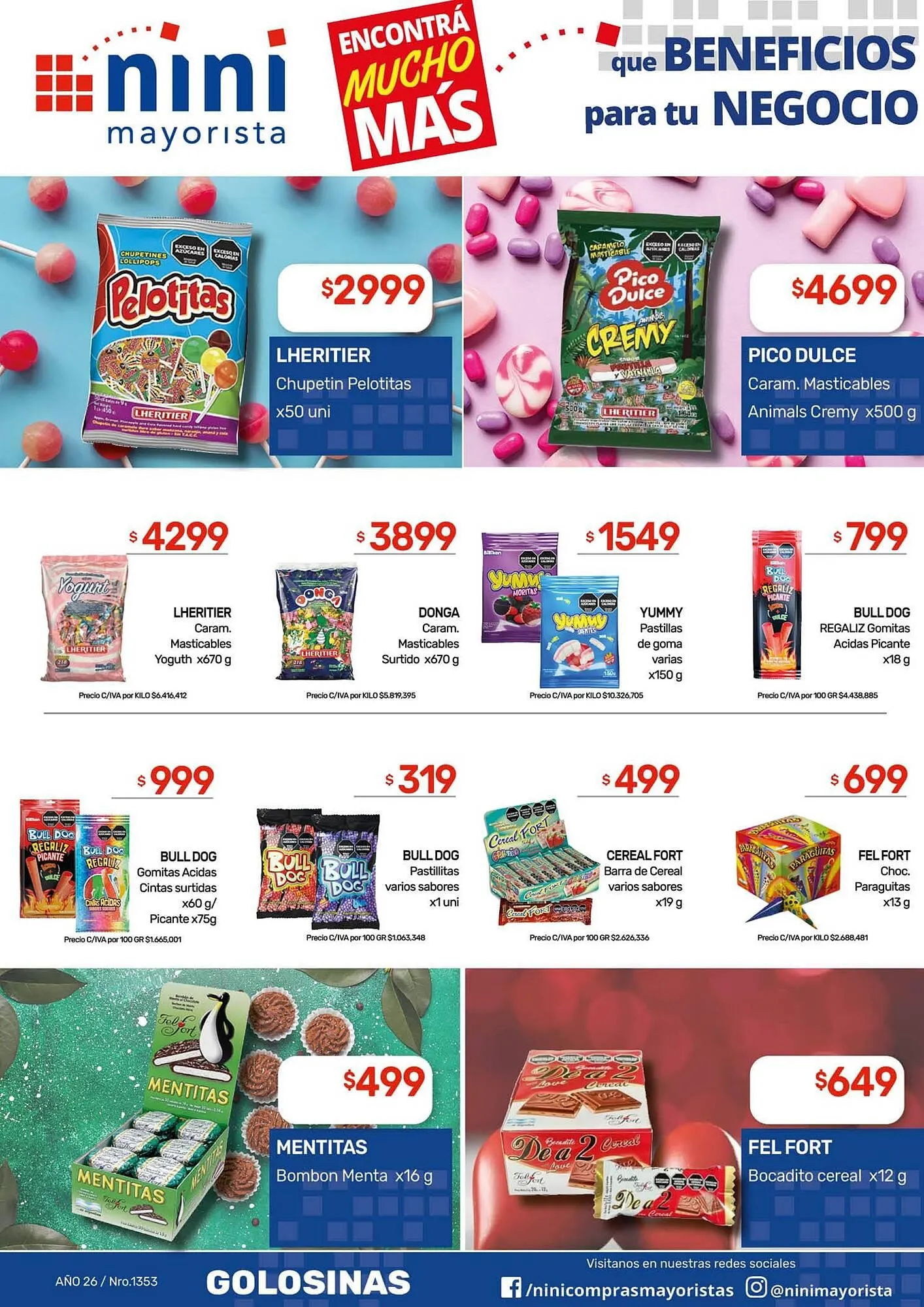 Ofertas de Catálogo Nini Mayorista 30 de marzo al 5 de abril 2026 - Página 29 del catálogo