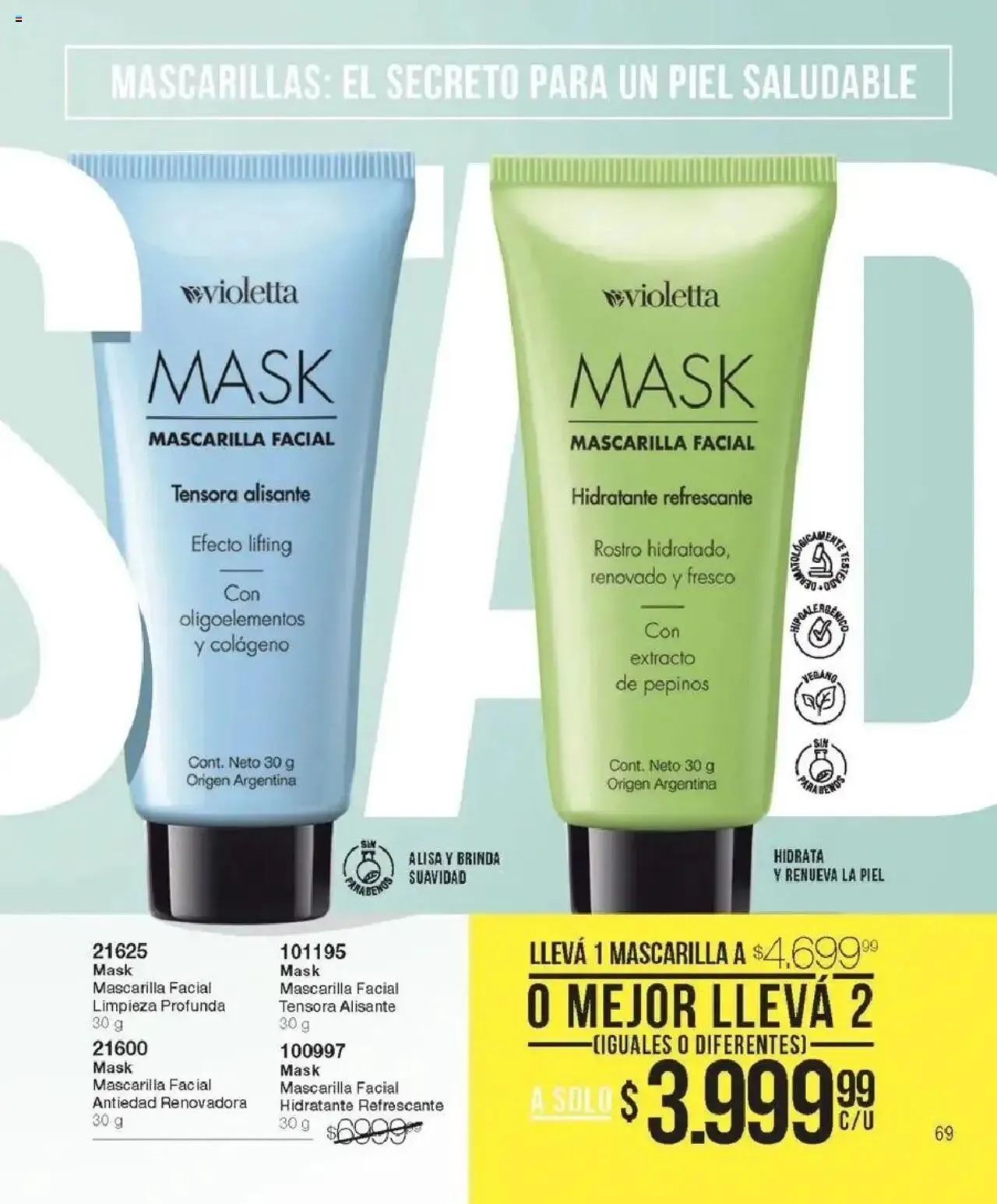 Ofertas de Violetta catálogo 10 3 de julio al 31 de diciembre 2024 - Página 69 del catálogo