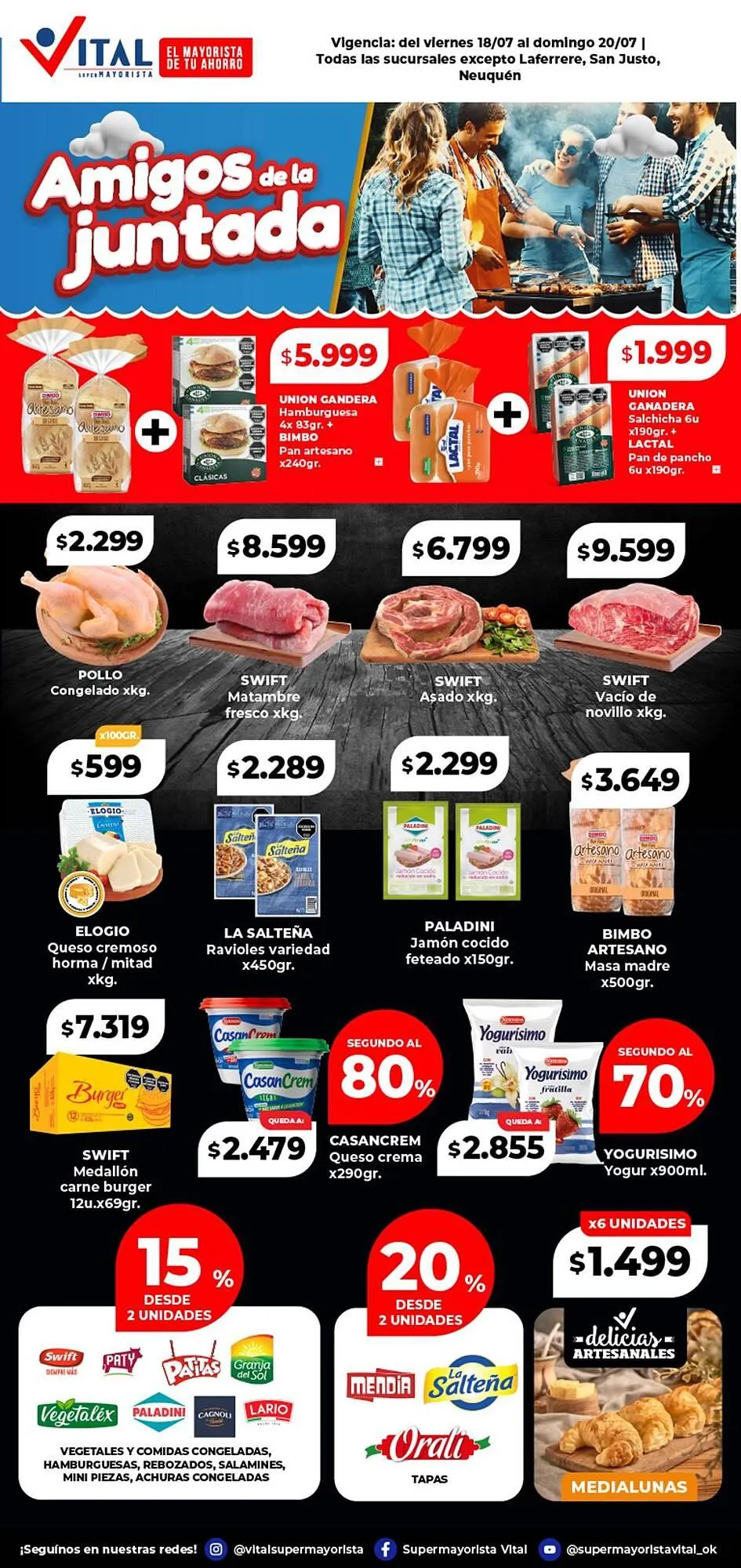 Ofertas de Catálogo Supermayorista Vital 18 de julio al 20 de julio 2025 - Página 2 del catálogo