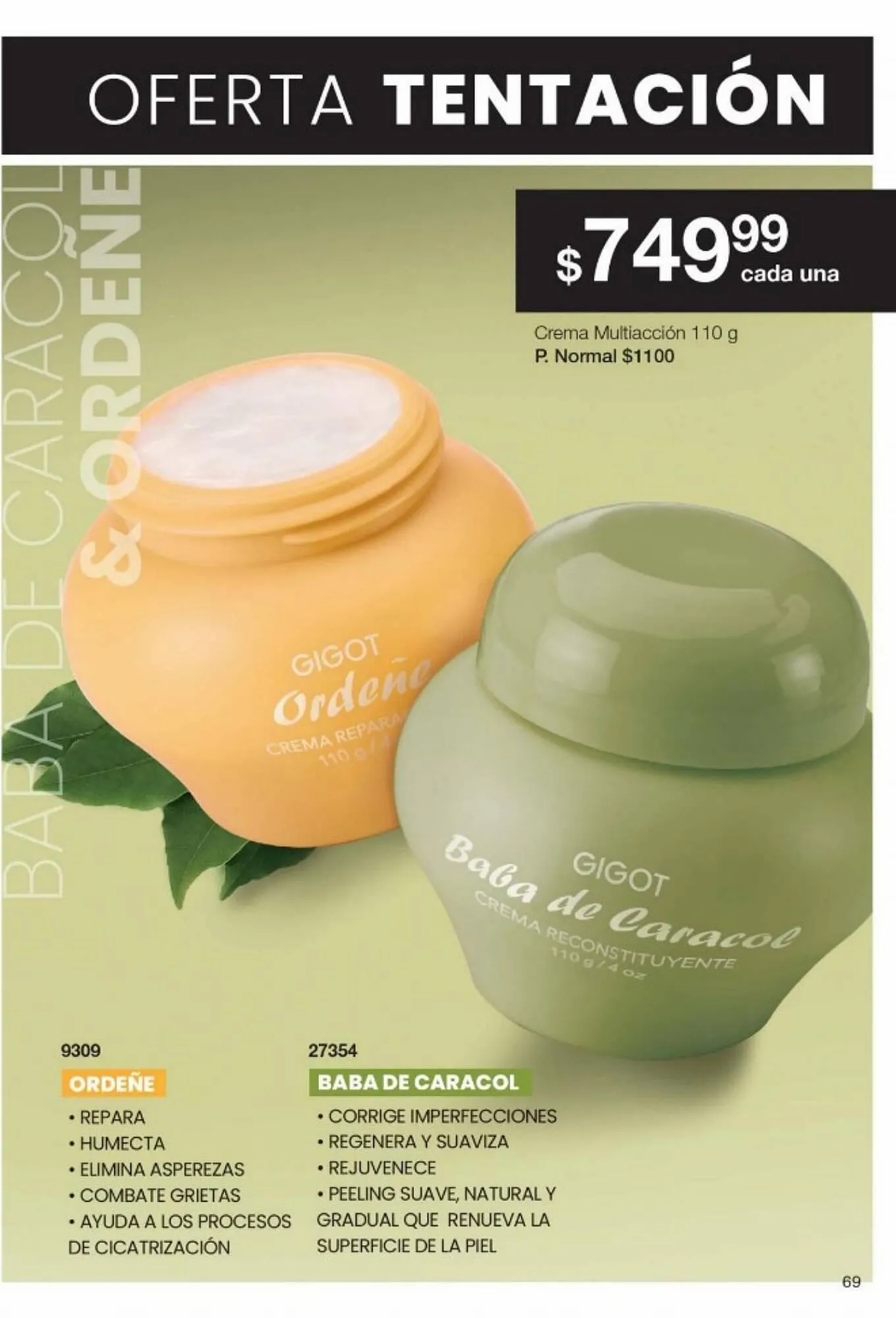 Ofertas de Catálogo Gigot 27 de junio al 31 de julio 2023 - Página 69 del catálogo