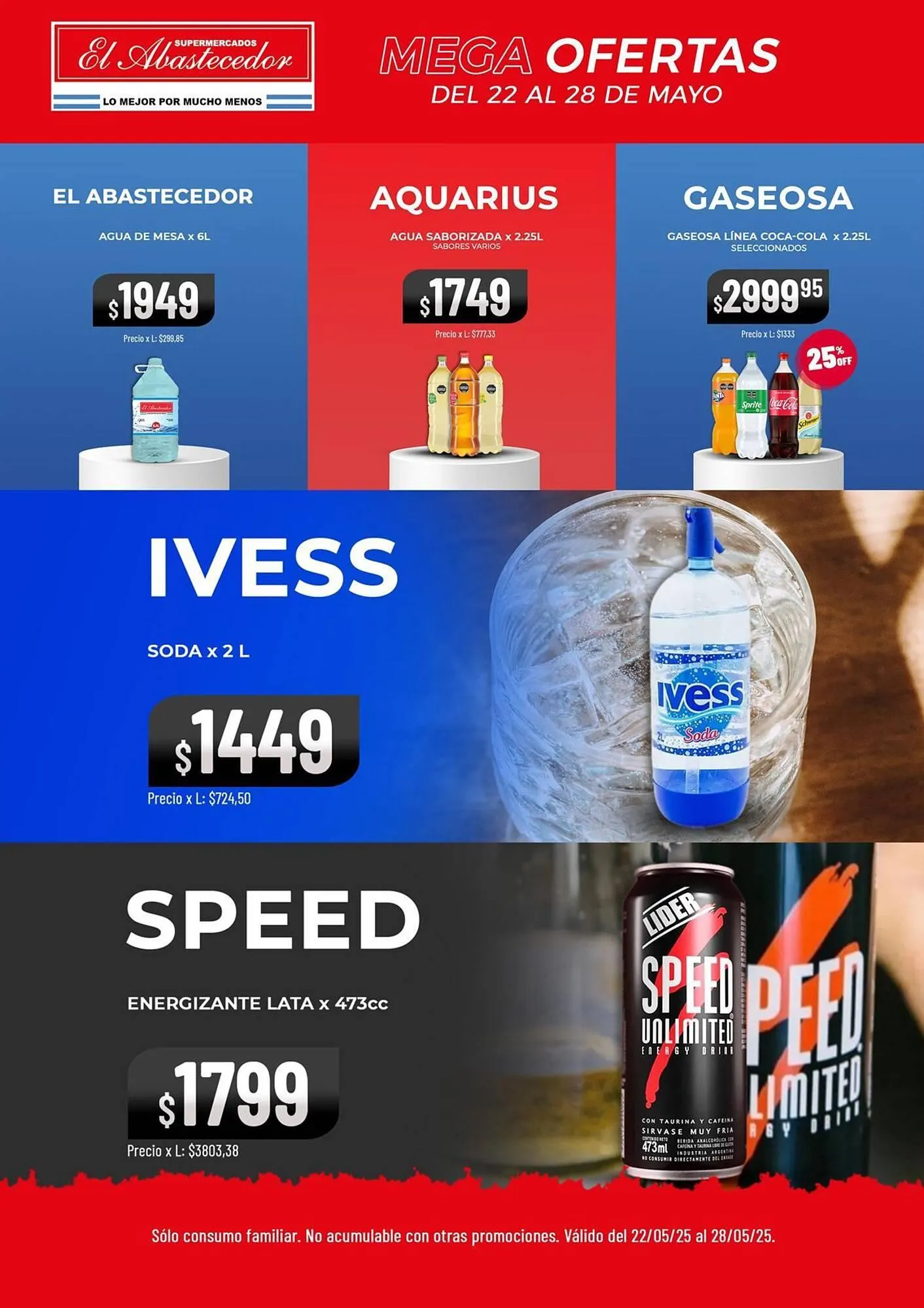 Ofertas de Catálogo El Abastecedor 22 de mayo al 28 de mayo 2025 - Página 10 del catálogo