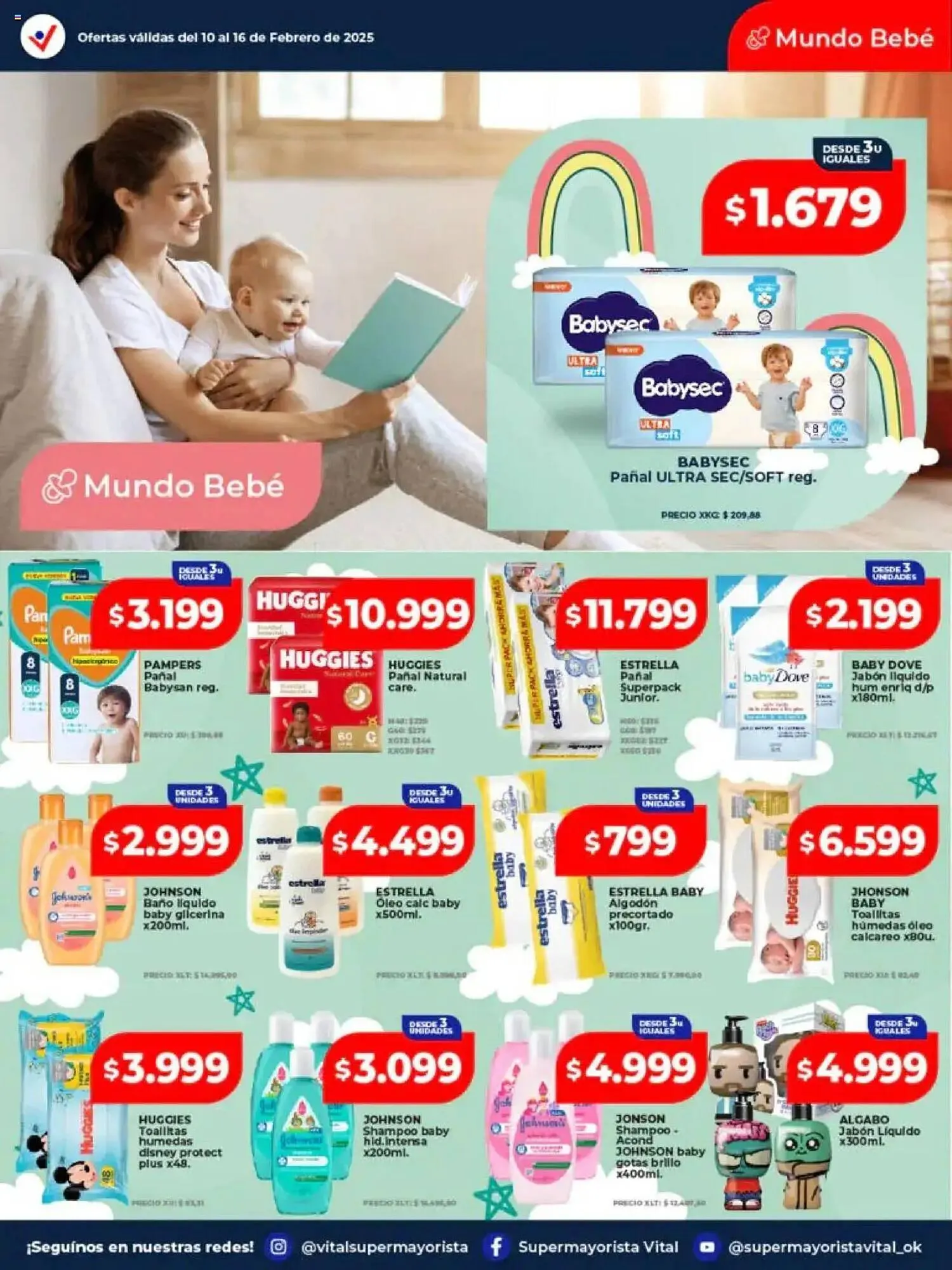 Ofertas de Catálogo Supermayorista Vital 10 de febrero al 16 de febrero 2025 - Página 7 del catálogo