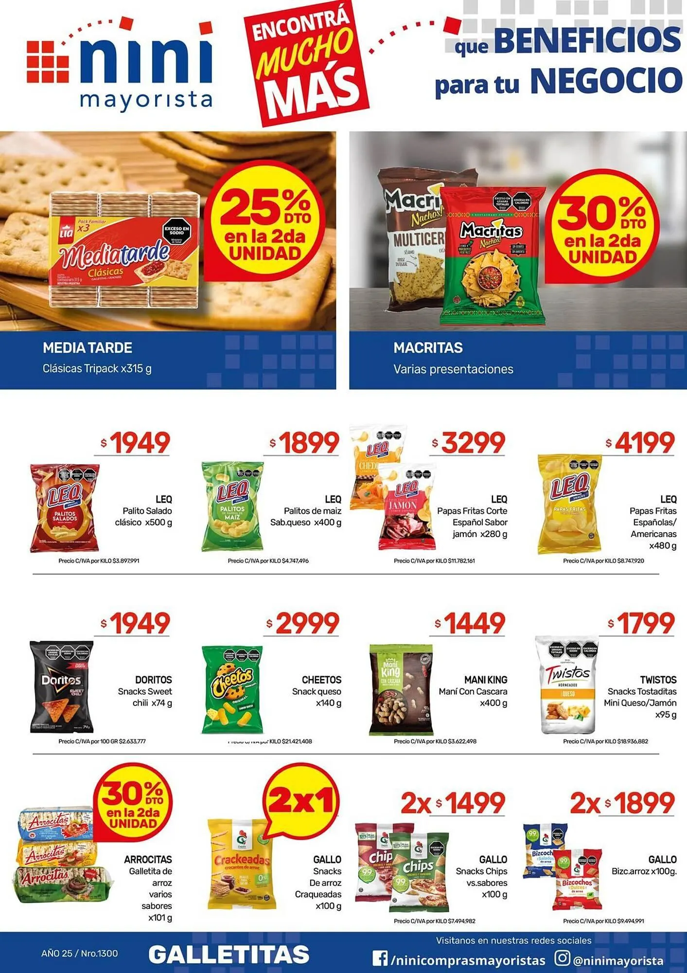Ofertas de Catálogo Nini Mayorista 24 de marzo al 30 de marzo 2025 - Página 26 del catálogo