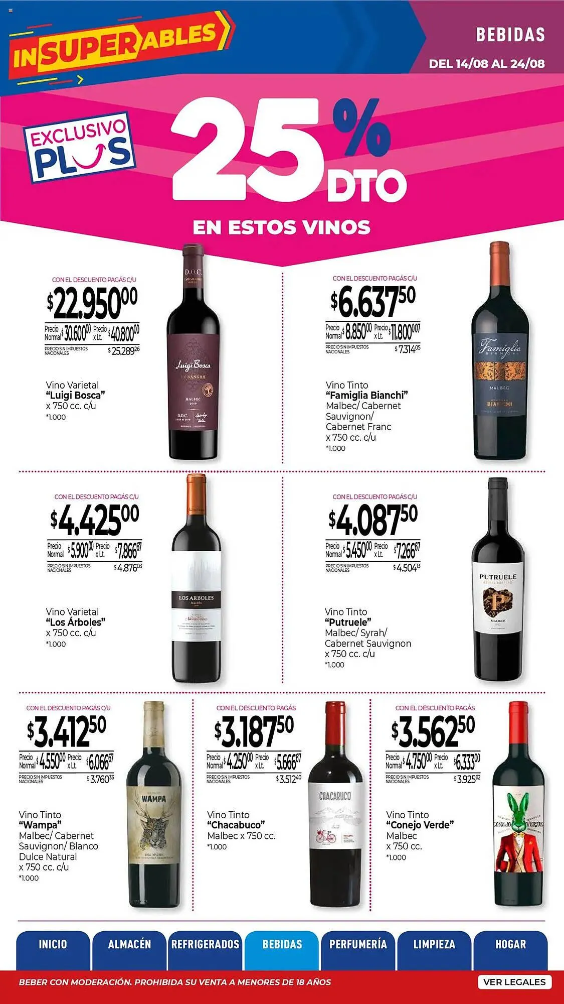 Ofertas de Catálogo La Anonima 14 de agosto al 25 de agosto 2025 - Página 22 del catálogo