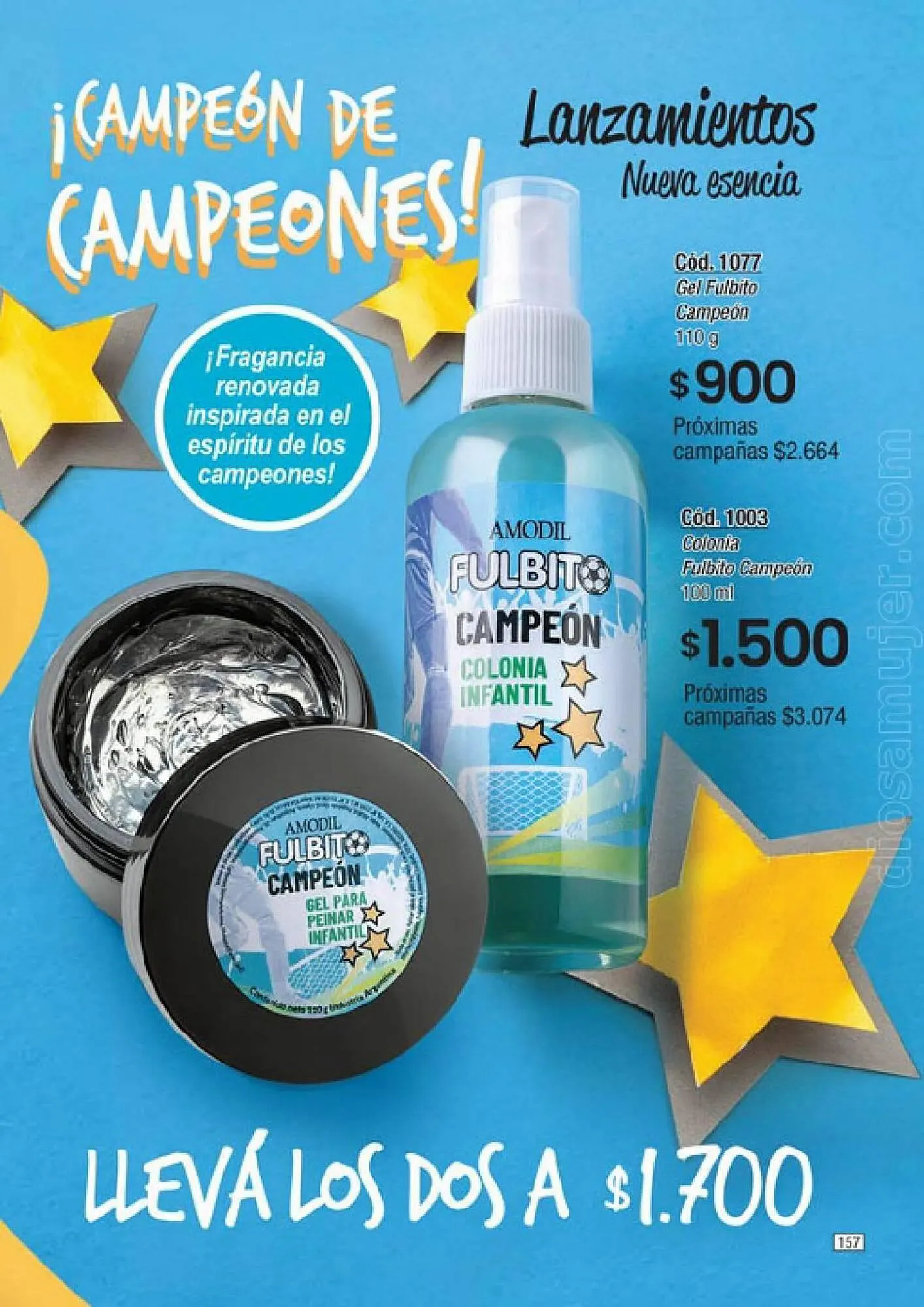 Ofertas de Catálogo Amodil 10 de agosto al 4 de septiembre 2023 - Página 157 del catálogo