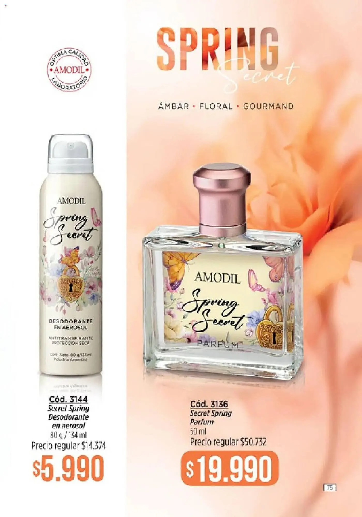 Ofertas de Catálogo Amodil 8 de abril al 21 de junio 2026 - Página 75 del catálogo