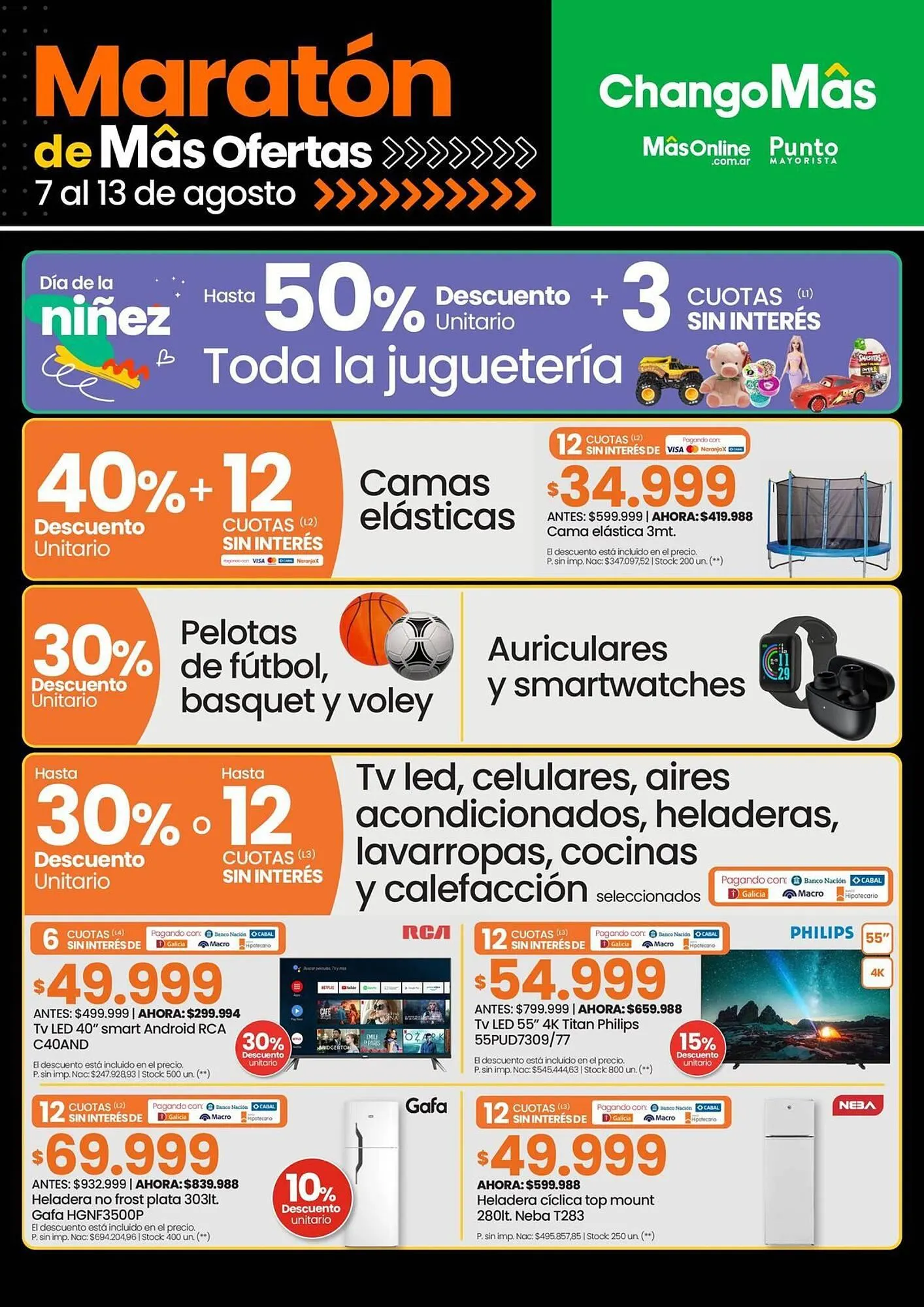 Ofertas de Catálogo Changomas 7 de agosto al 13 de agosto 2025 - Página 1 del catálogo
