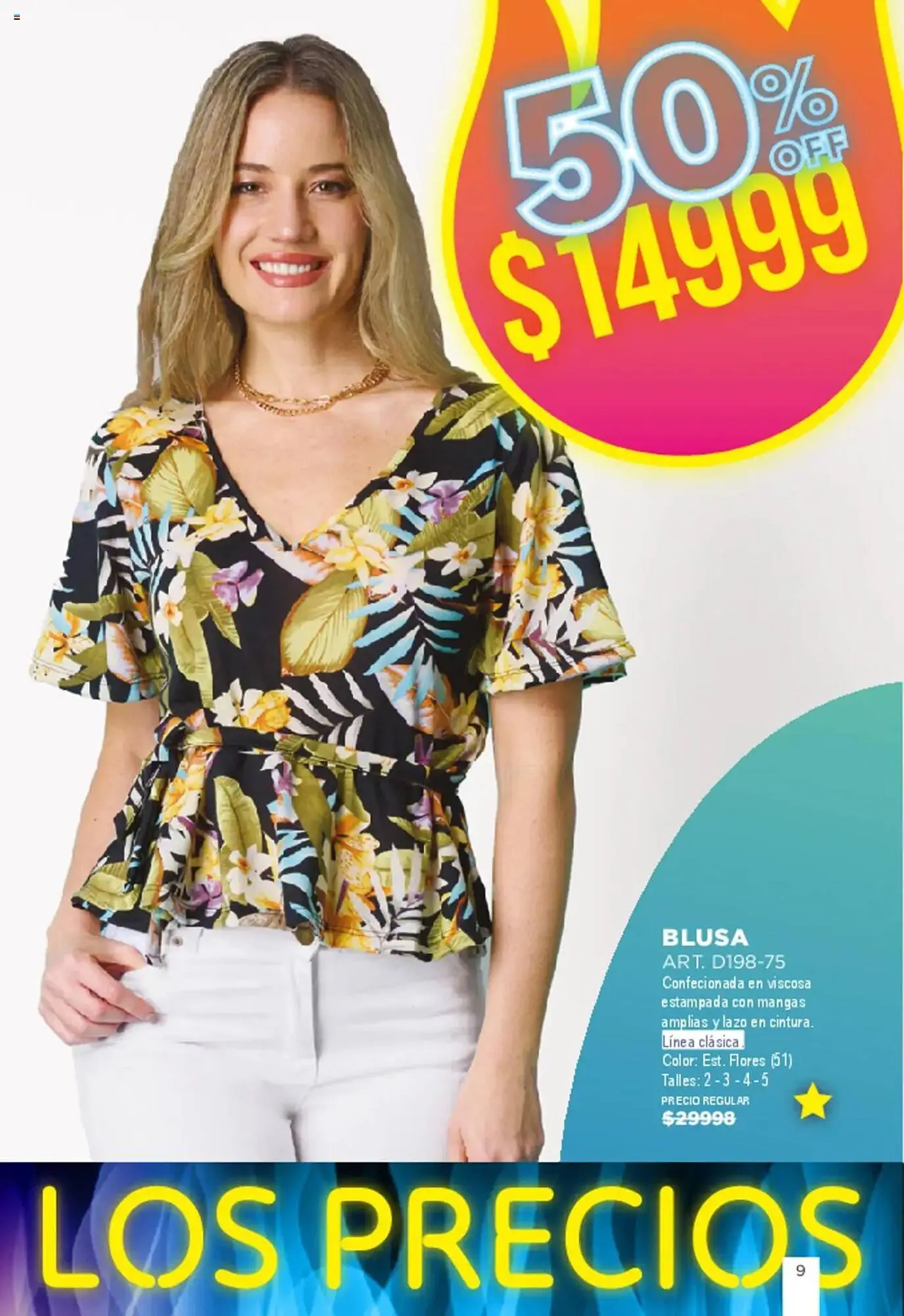 Ofertas de Catálogo Juana Bonita 7 de marzo al 3 de abril 2025 - Página 9 del catálogo