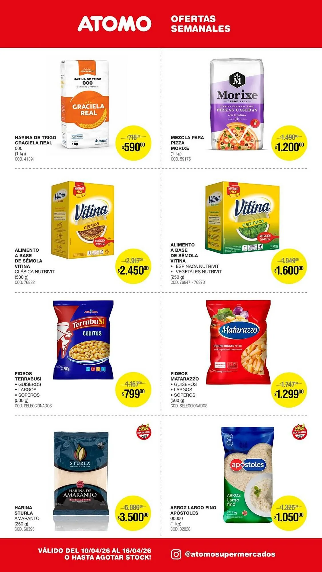 Ofertas de Catálogo Atomo Conviene 10 de abril al 16 de abril 2026 - Página 11 del catálogo