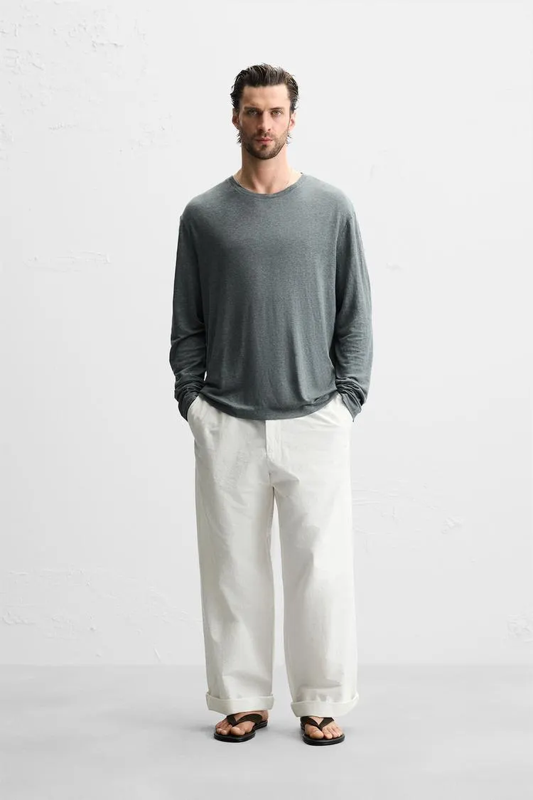 CAMISETA MEZCLA LINO