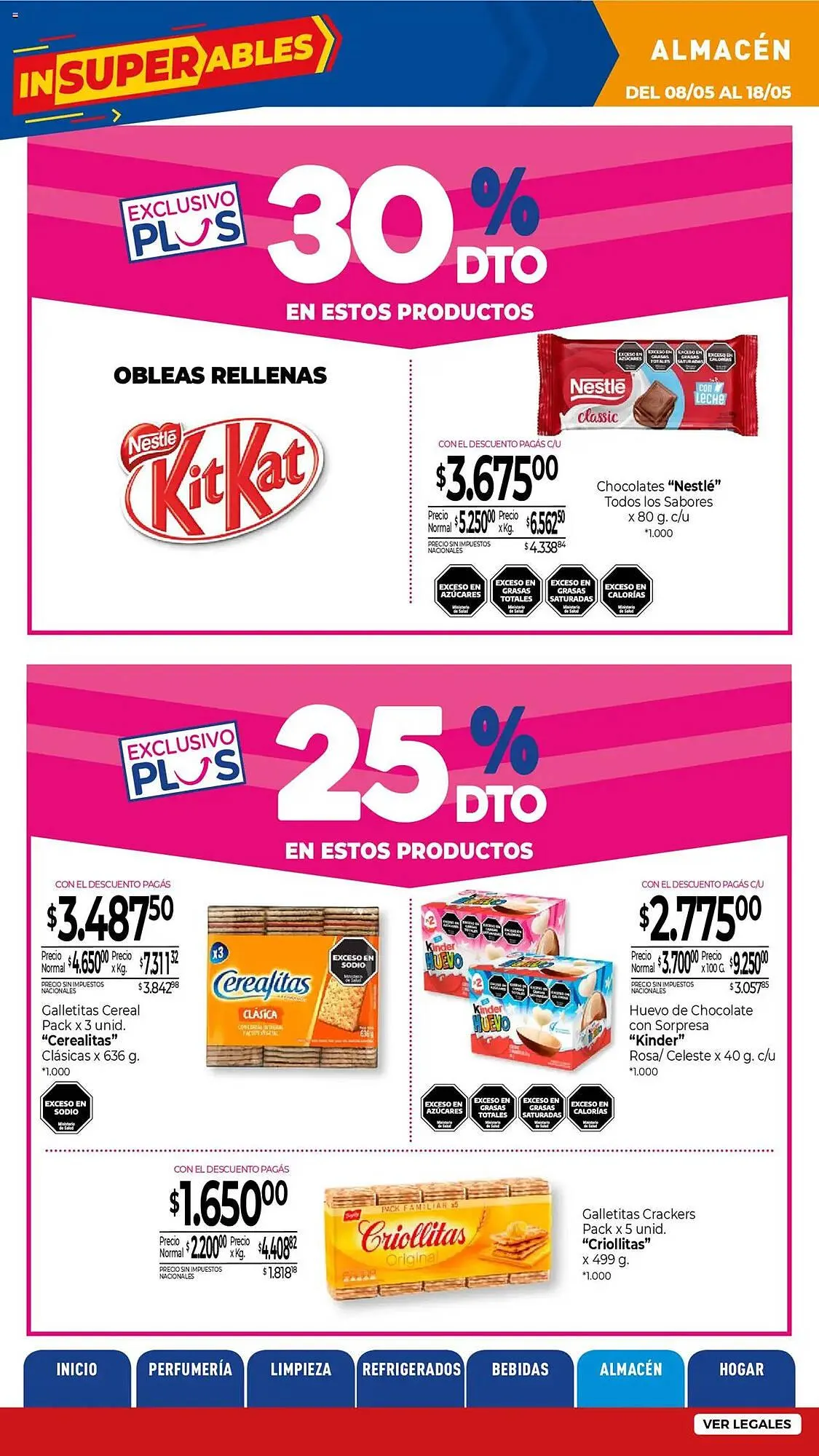 Ofertas de Catálogo La Anonima 8 de mayo al 18 de mayo 2025 - Página 32 del catálogo