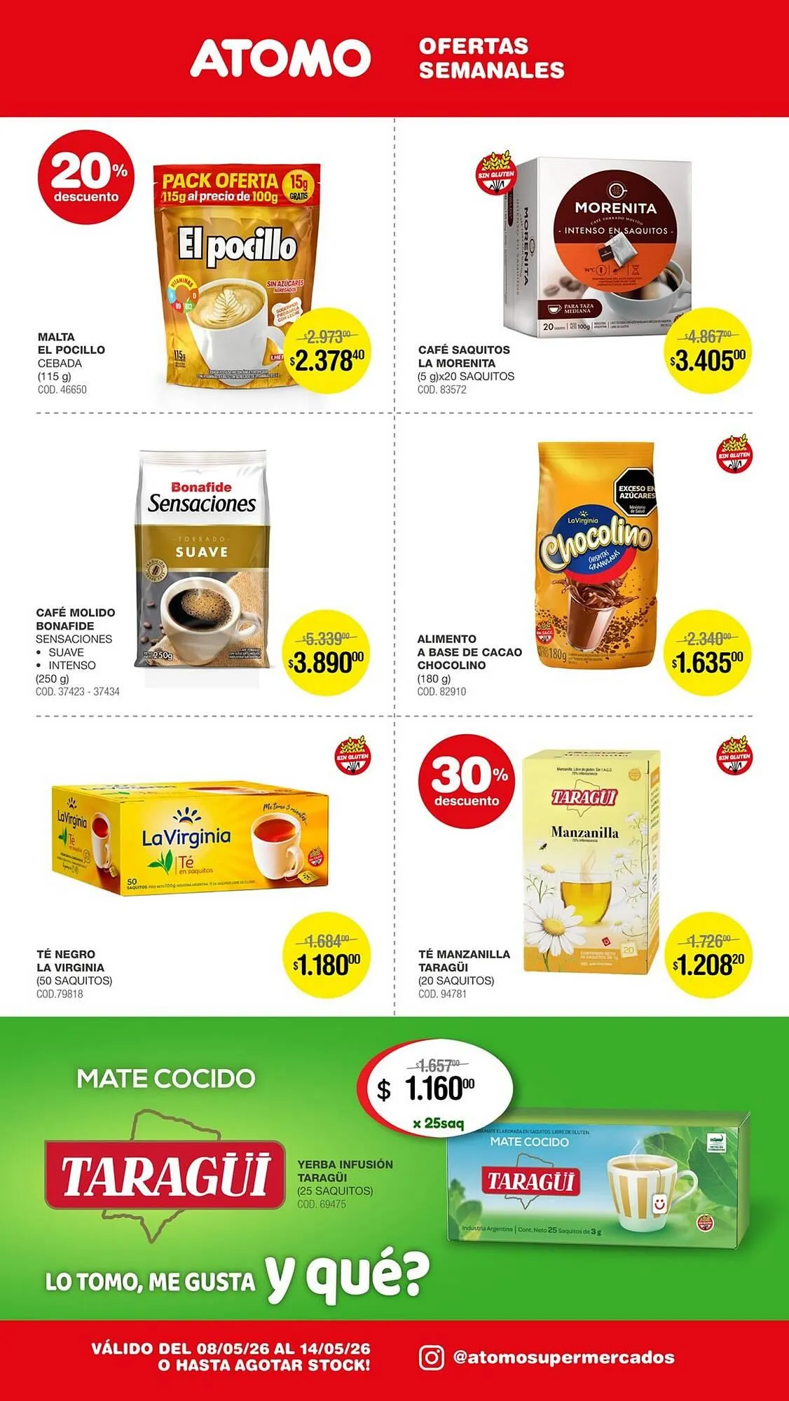 Ofertas de Catálogo Atomo Conviene 12 de mayo al 14 de mayo 2026 - Página 9 del catálogo