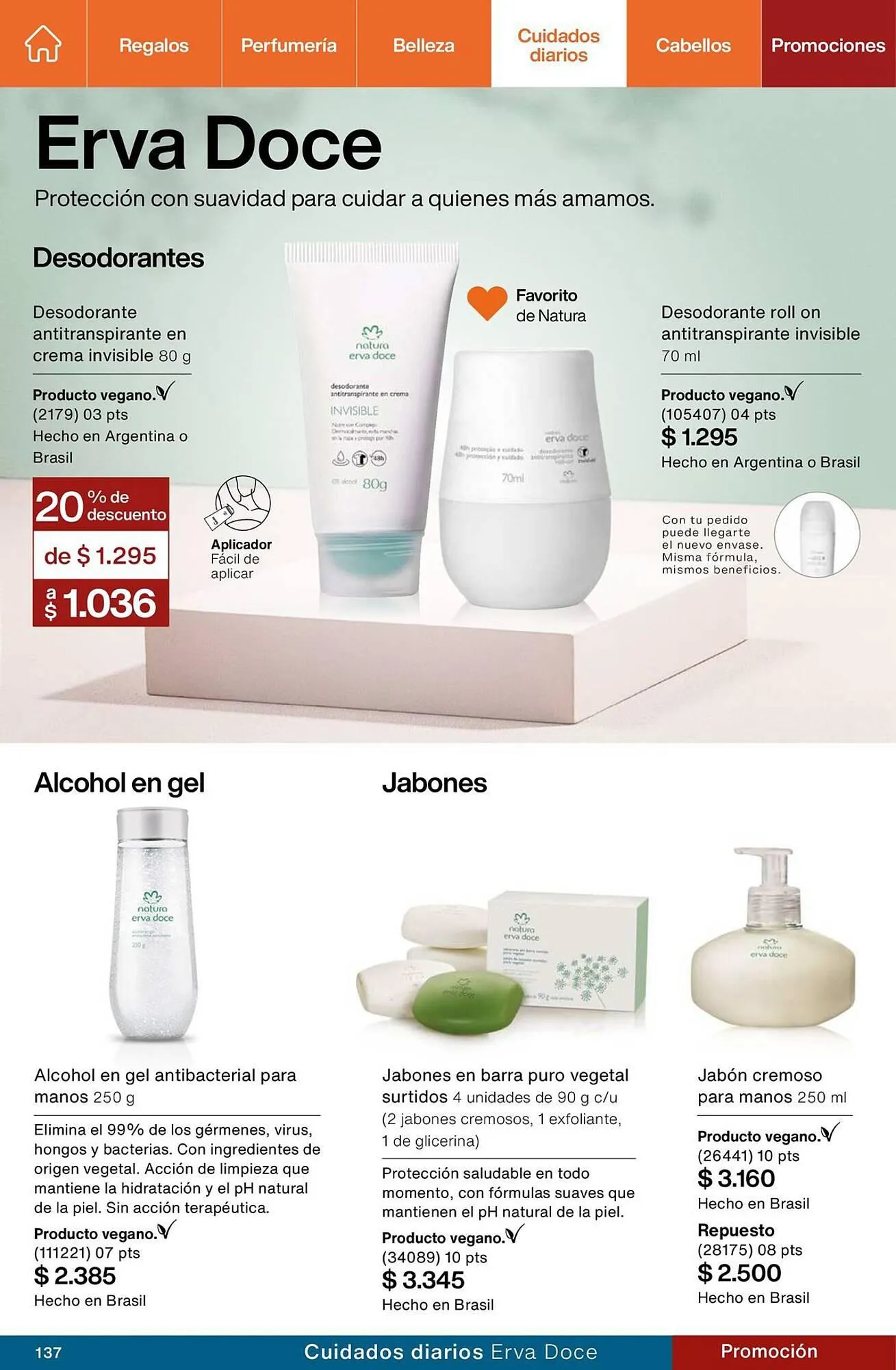 Ofertas de Catálogo Natura 27 de septiembre al 31 de octubre 2023 - Página 137 del catálogo