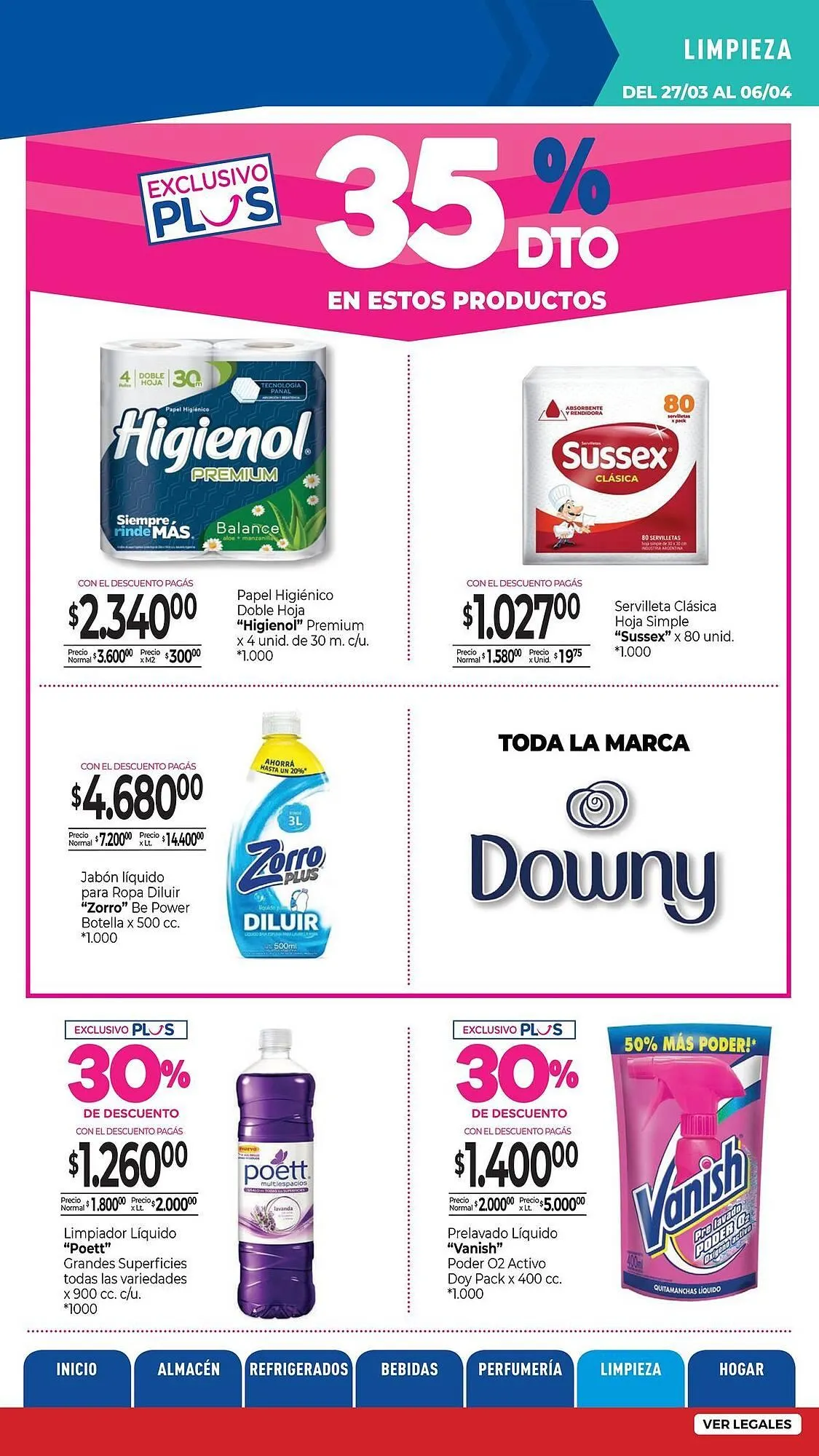 Ofertas de Catálogo La Anonima 27 de marzo al 6 de abril 2025 - Página 30 del catálogo