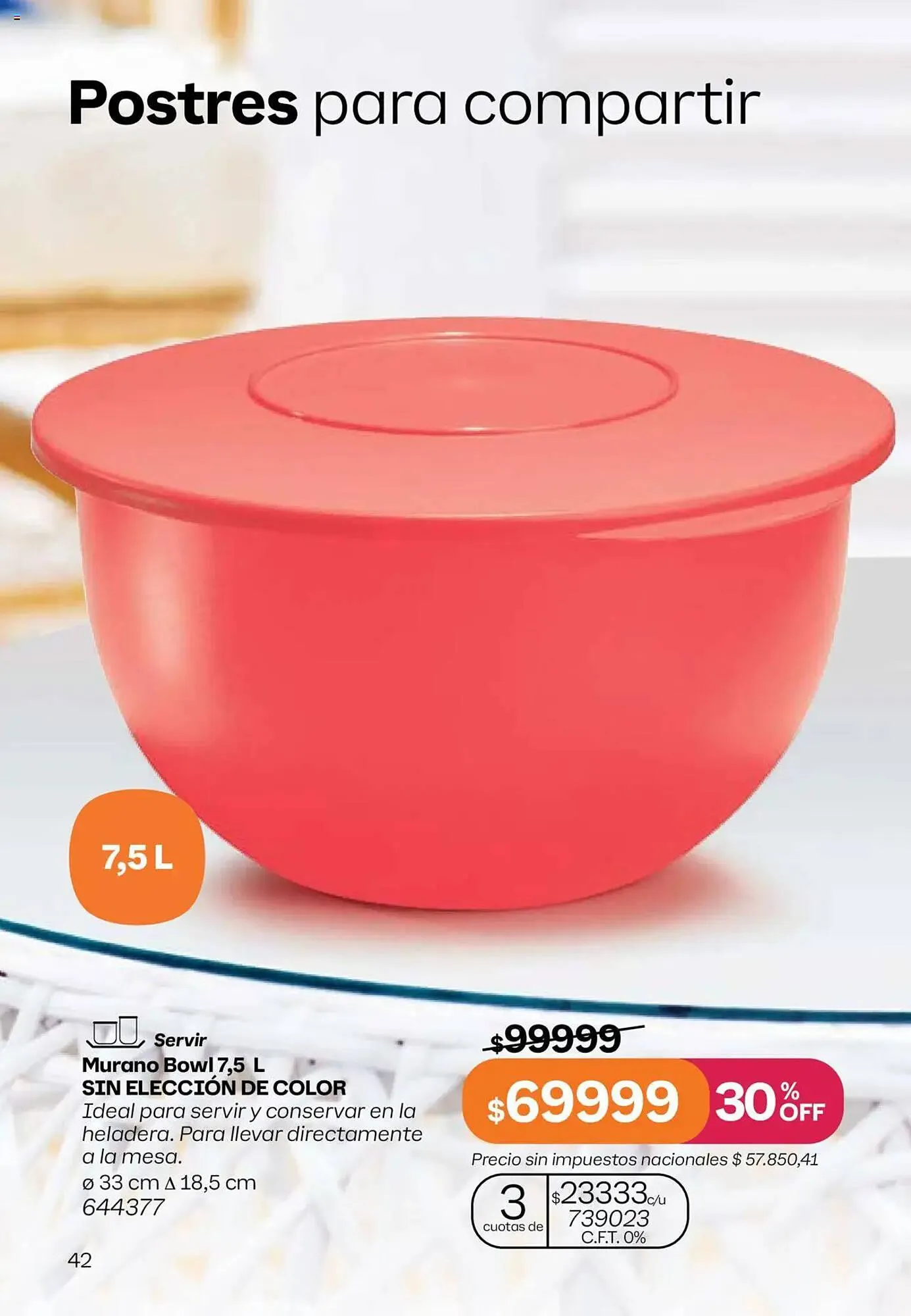 Ofertas de Folleto Tupperware 8 de septiembre al 22 de septiembre 2025 - Página 43 del catálogo