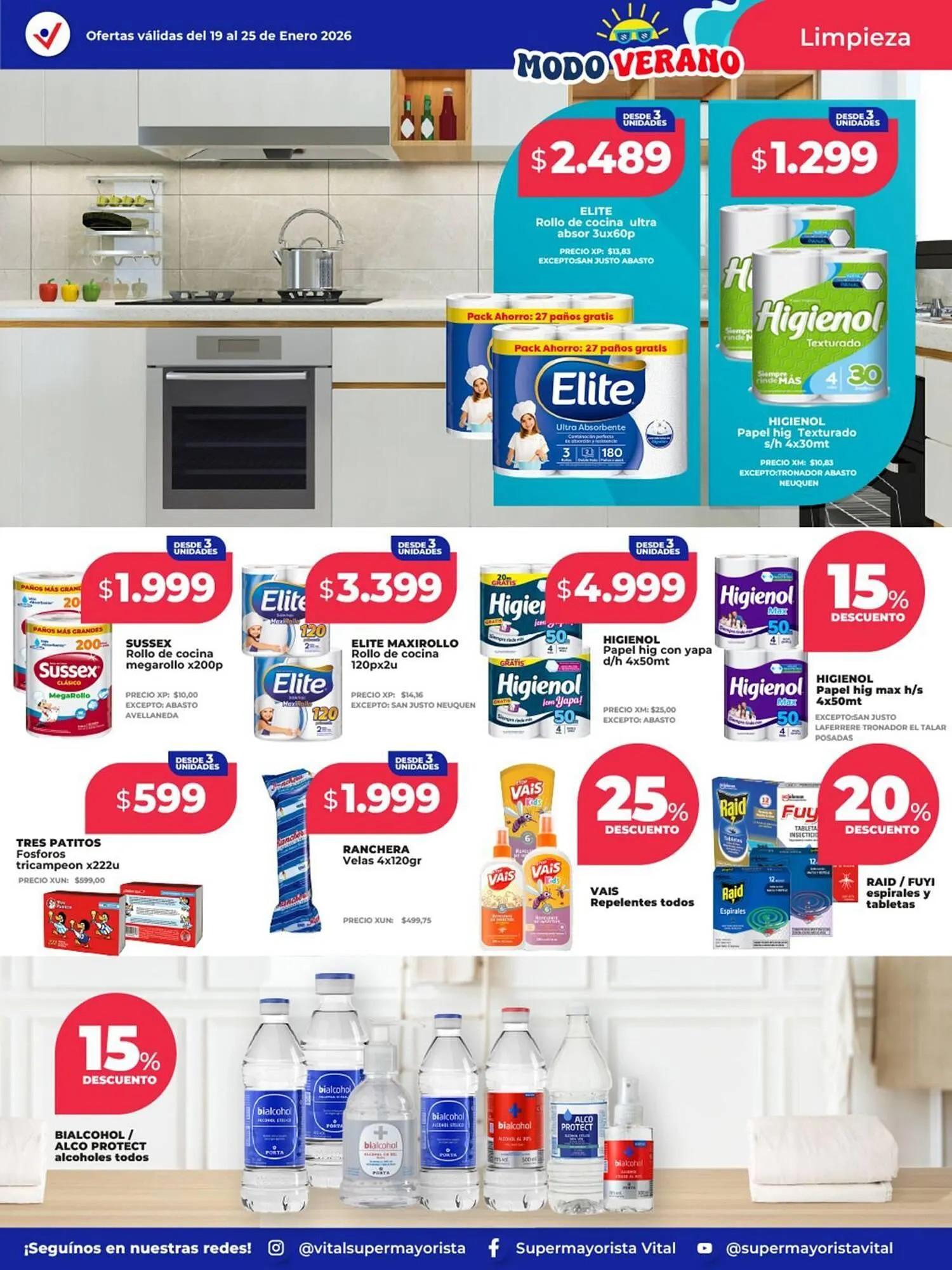 Ofertas de Catálogo Supermayorista Vital 19 de enero al 25 de enero 2026 - Página 8 del catálogo