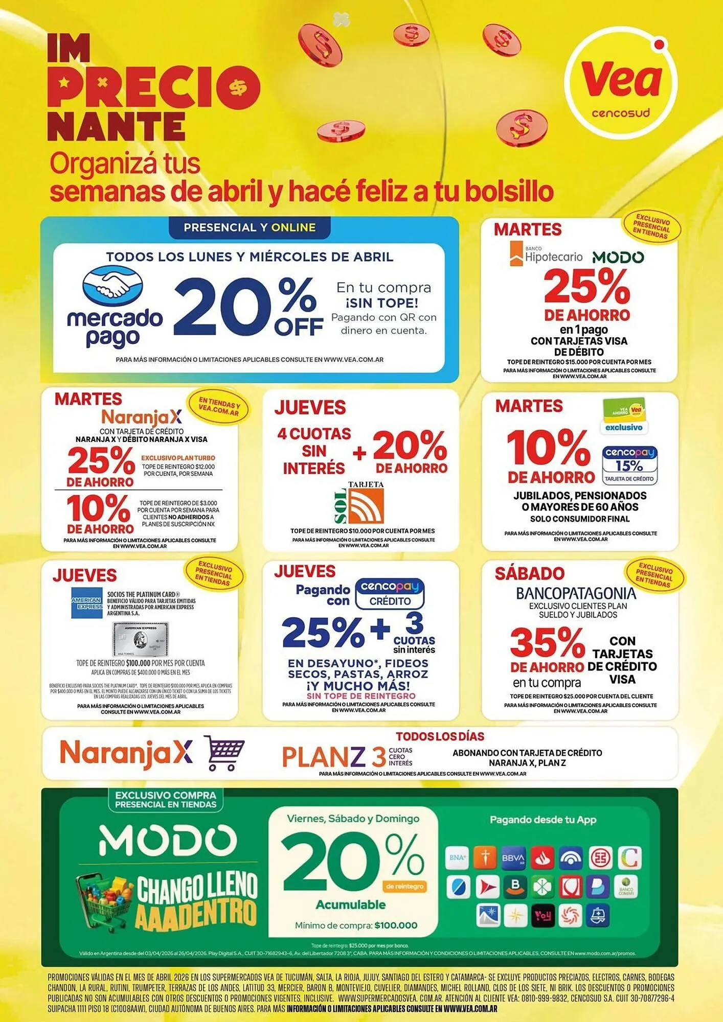 Ofertas de Catálogo Supermercados Vea 7 de abril al 15 de abril 2026 - Página 11 del catálogo