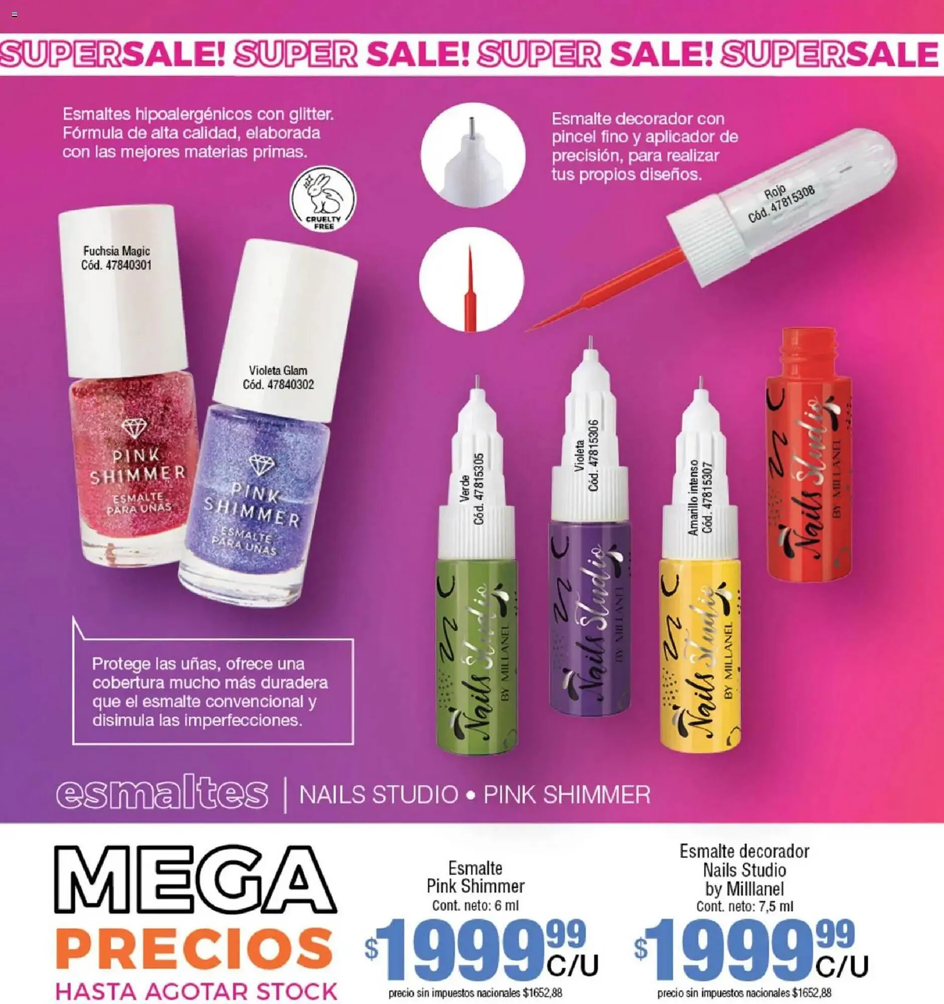 Ofertas de Catálogo Millanel Cosmética 2 de febrero al 2 de marzo 2026 - Página 108 del catálogo