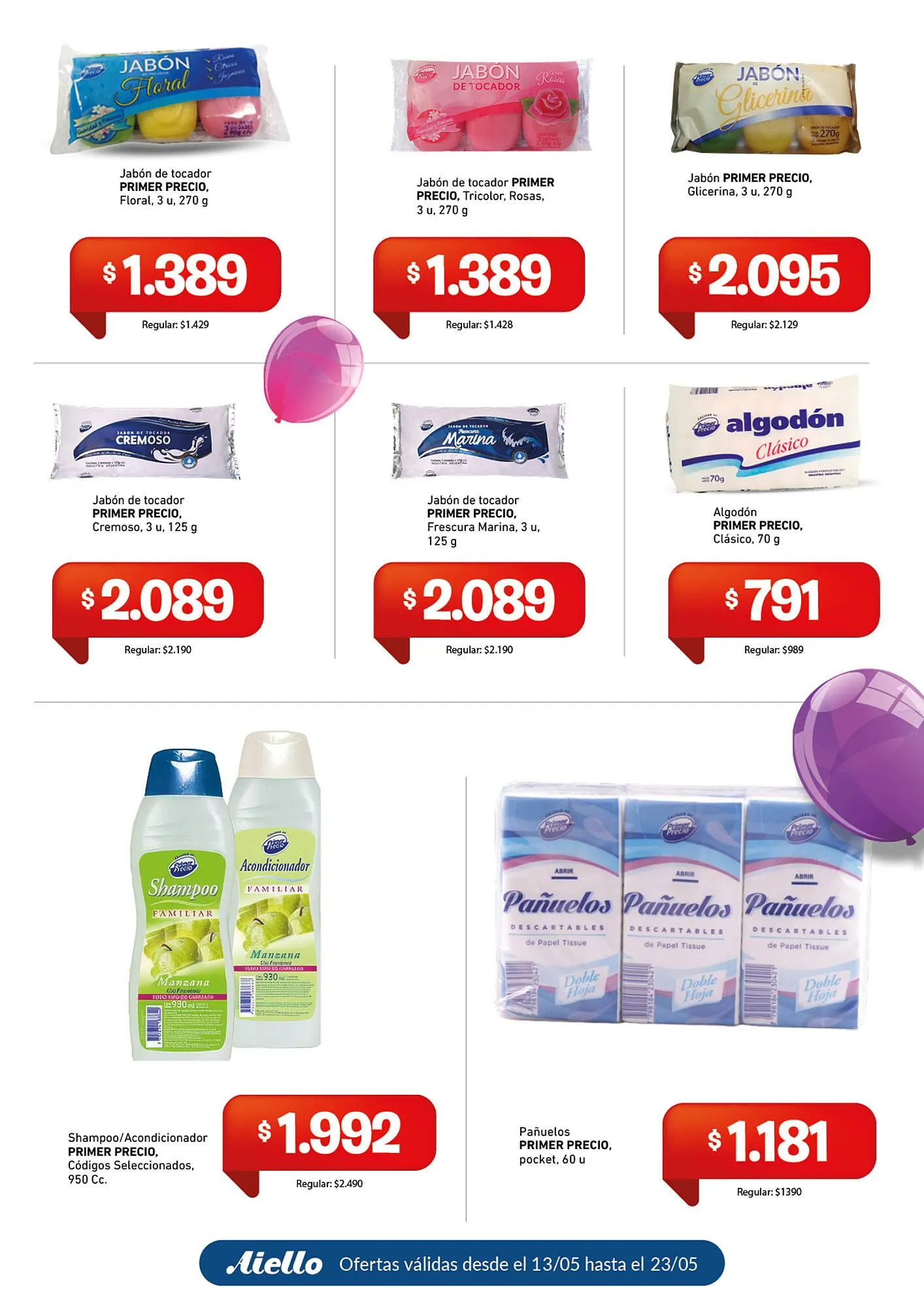 Ofertas de Catálogo Supermercados Aiello 14 de mayo al 23 de mayo 2026 - Página 4 del catálogo