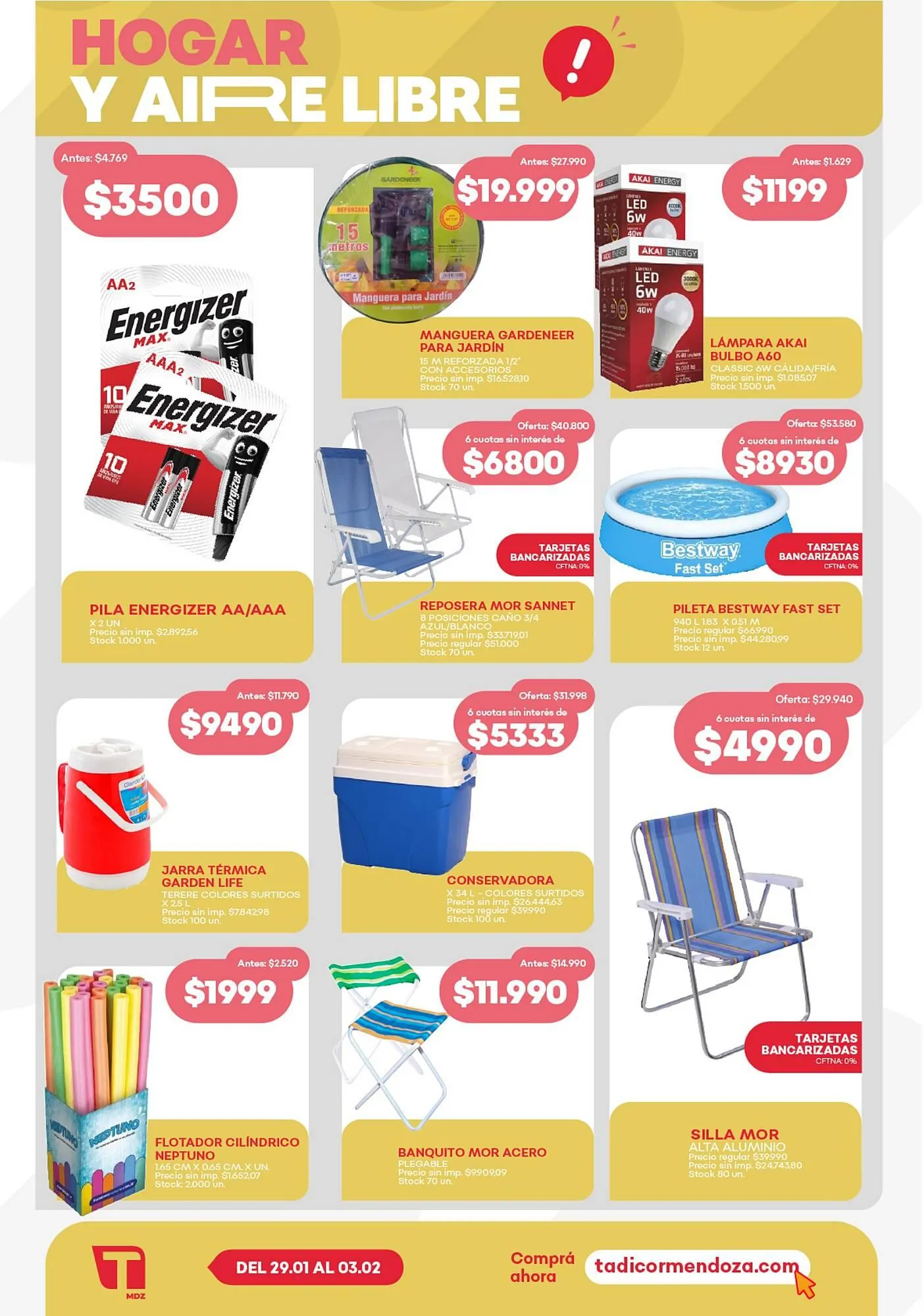 Ofertas de Catálogo Supermercados Tadicor 27 de enero al 3 de febrero 2026 - Página 8 del catálogo