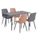 Juego de comedor Smart 1 mesa y 4 sillas