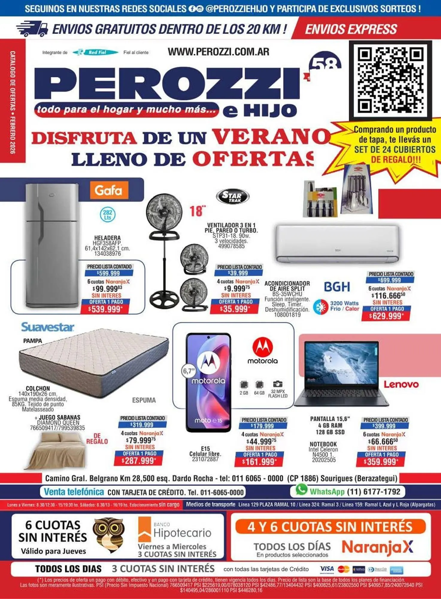 Ofertas de Catálogo Perozzi 17 de febrero al 28 de febrero 2026 - Página 1 del catálogo