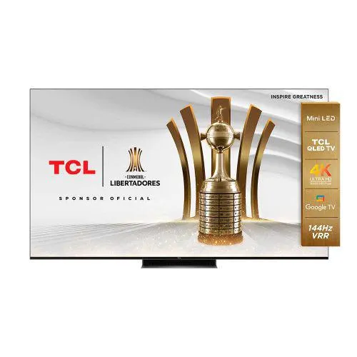 Smart TV QLED 55” 4K TCL Mini LED L55C835-F