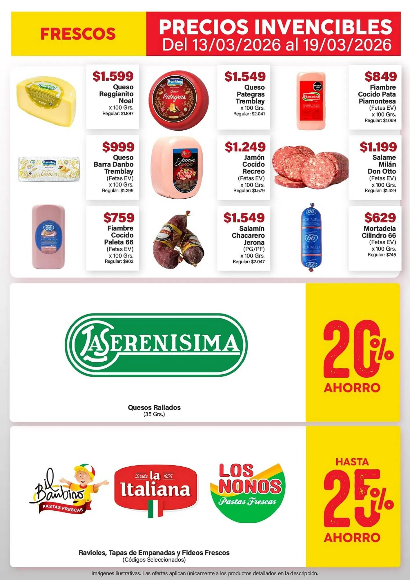 Ofertas de Catálogo Supermercados Aiello 16 de marzo al 19 de marzo 2026 - Página 9 del catálogo