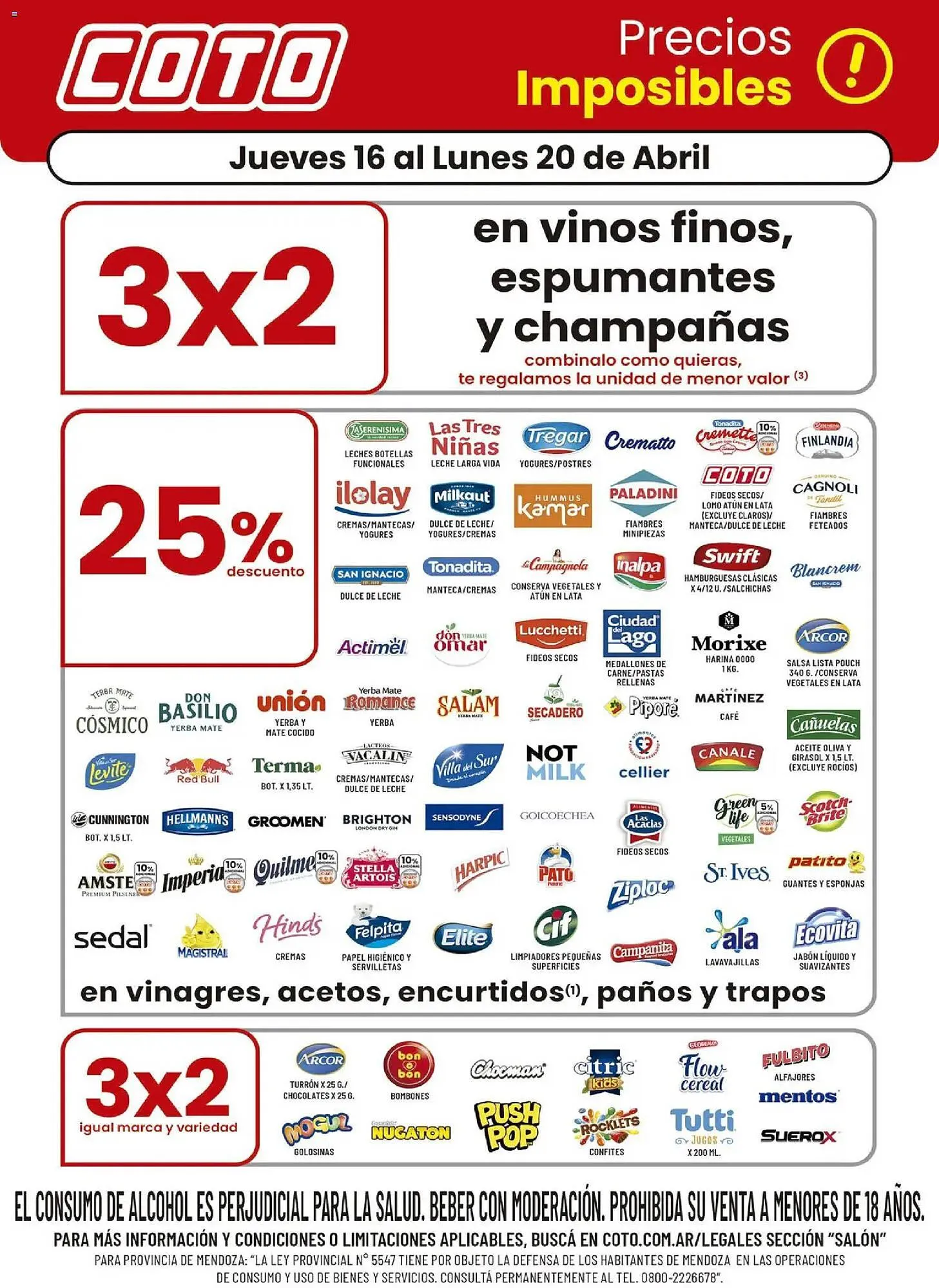 Ofertas de Catálogo Coto 16 de abril al 21 de abril 2026 - Página 1 del catálogo