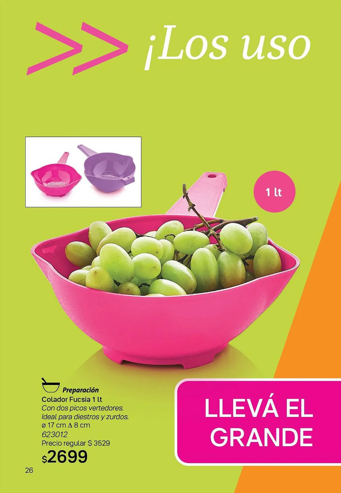 Ofertas de Catálogo Tupperware 25 de septiembre al 31 de octubre 2023 - Página 27 del catálogo
