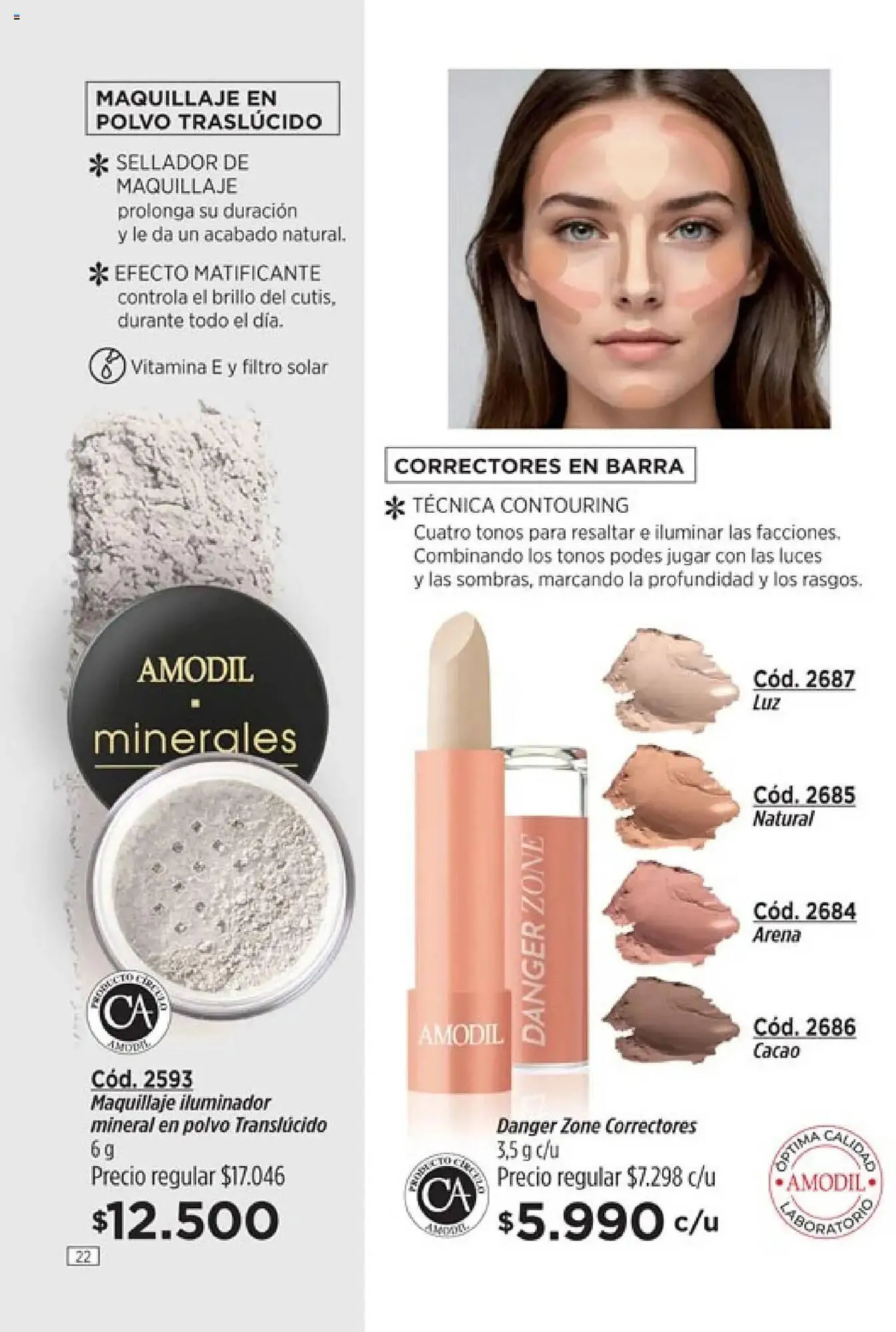 Ofertas de Catálogo Amodil 14 de octubre al 1 de diciembre 2025 - Página 22 del catálogo