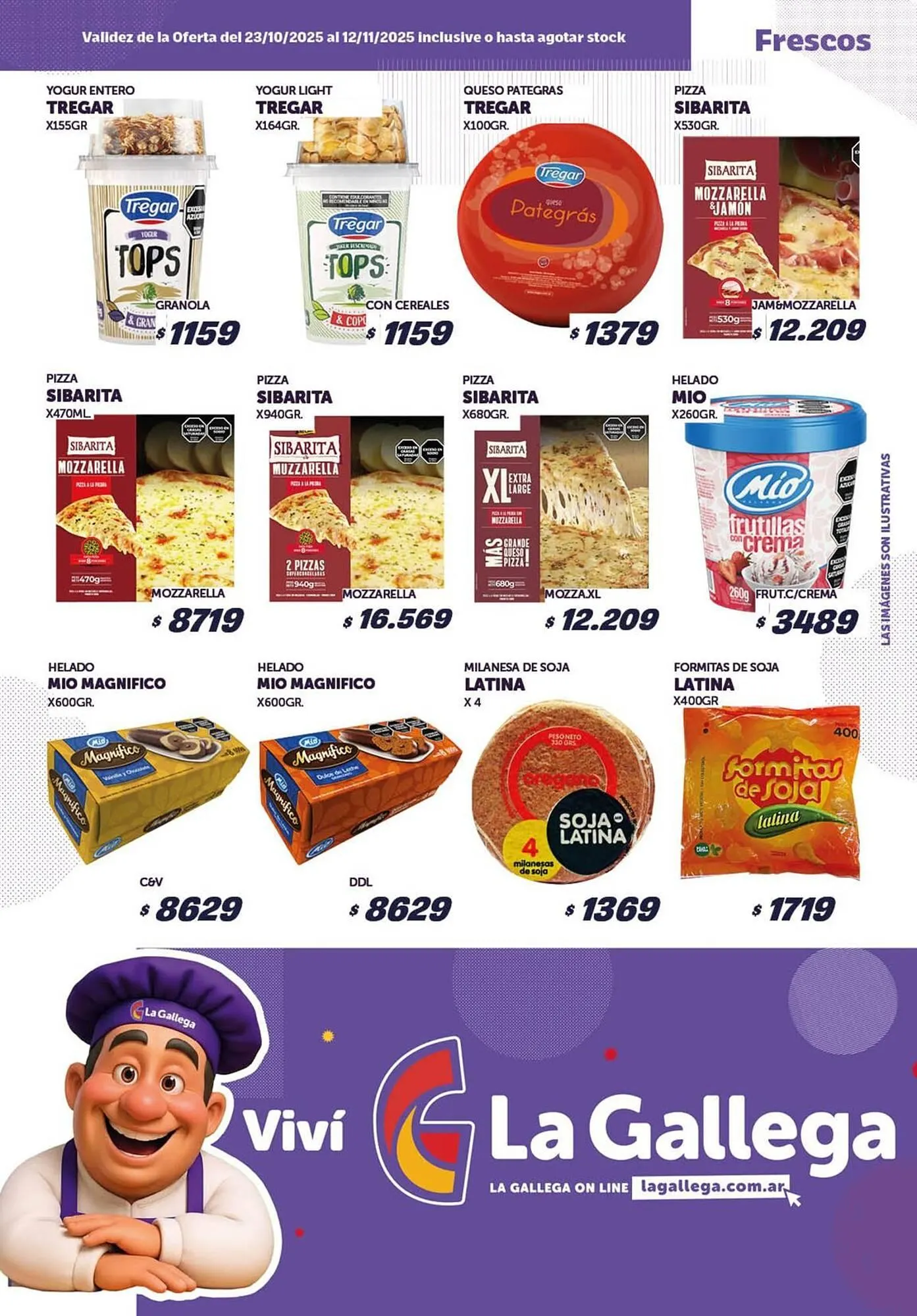 Ofertas de Catálogo La Gallega Supermercados 24 de octubre al 12 de noviembre 2025 - Página 4 del catálogo