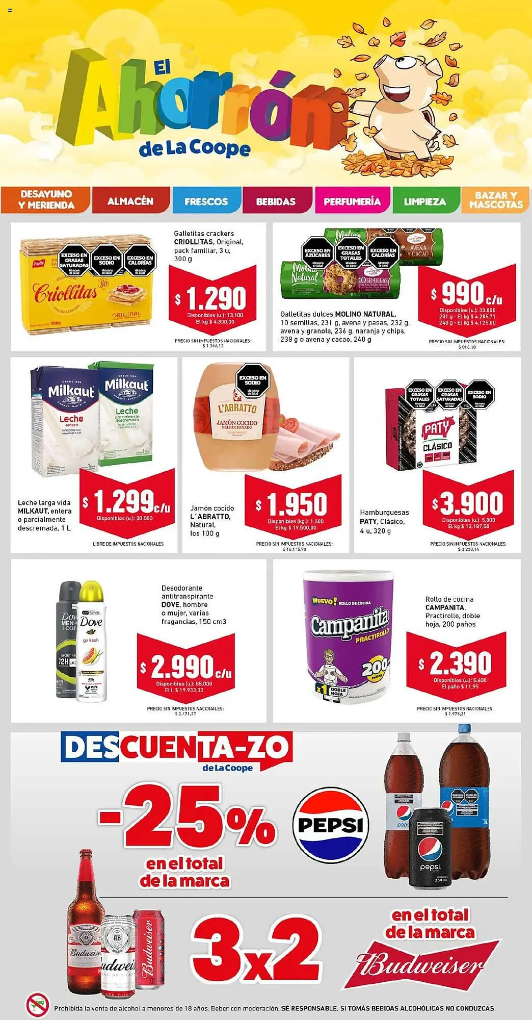 Ofertas de Catálogo Cooperativa Obrera 27 de marzo al 9 de abril 2025 - Página 1 del catálogo