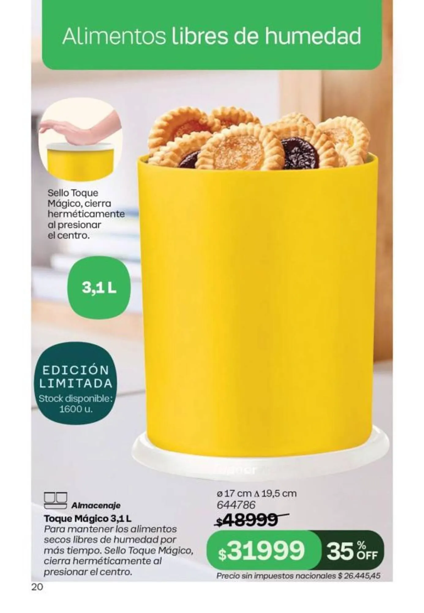 Ofertas de Folleto Tupperware 1 de octubre al 31 de octubre 2025 - Página 21 del catálogo