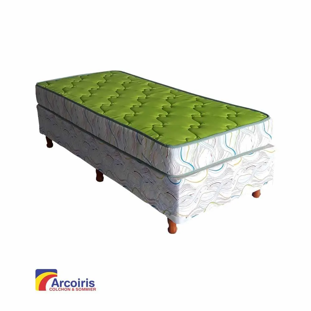 COLCHON Y SOMMIER TEEN FOAM 190X90X20