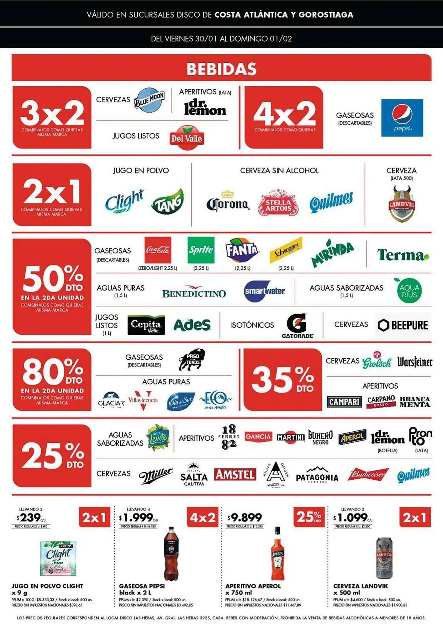 Ofertas de Folleto Disco 30 de enero al 1 de febrero 2026 - Página 3 del catálogo